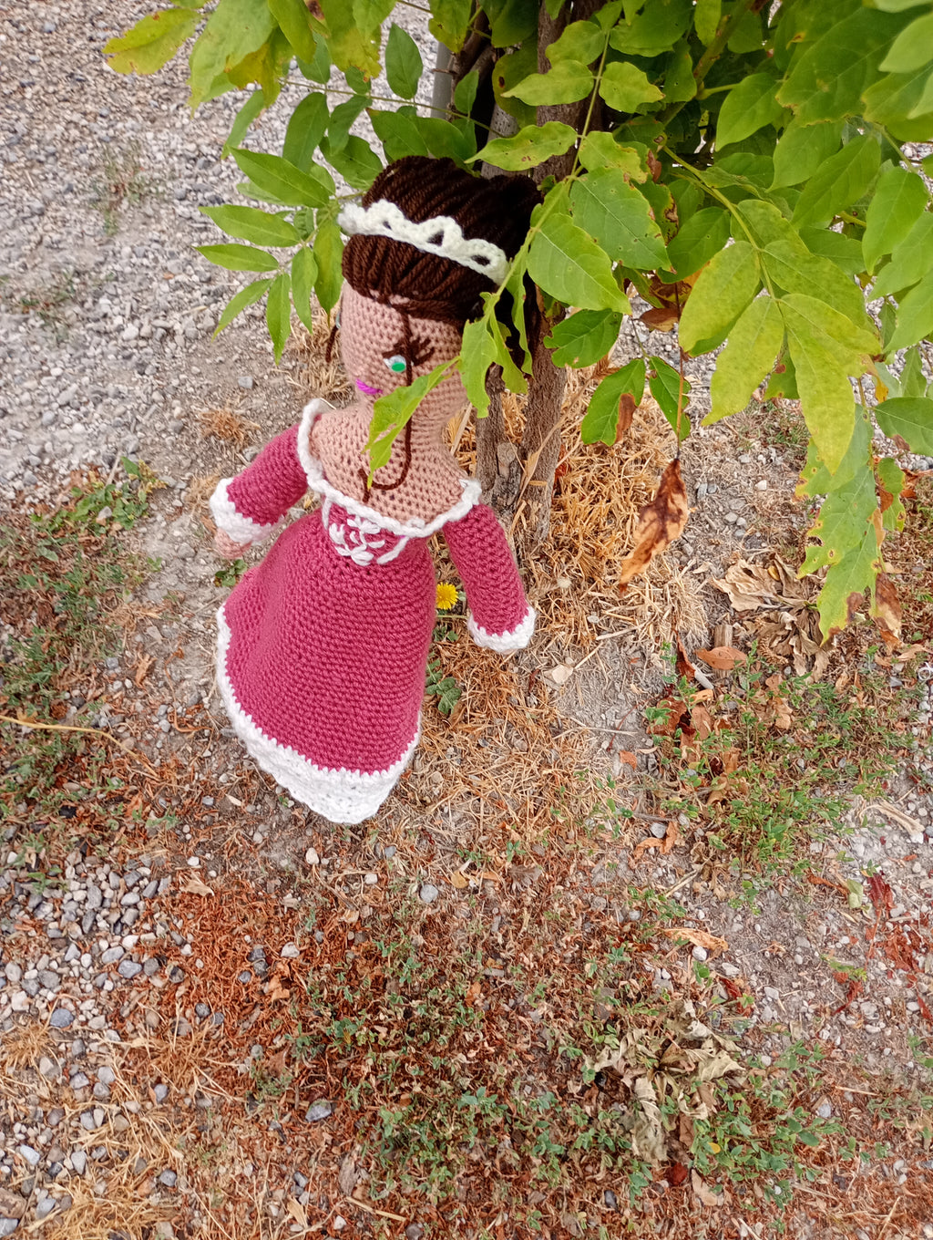 Popupe ecsclusive tricotr Catherine Medici55cm