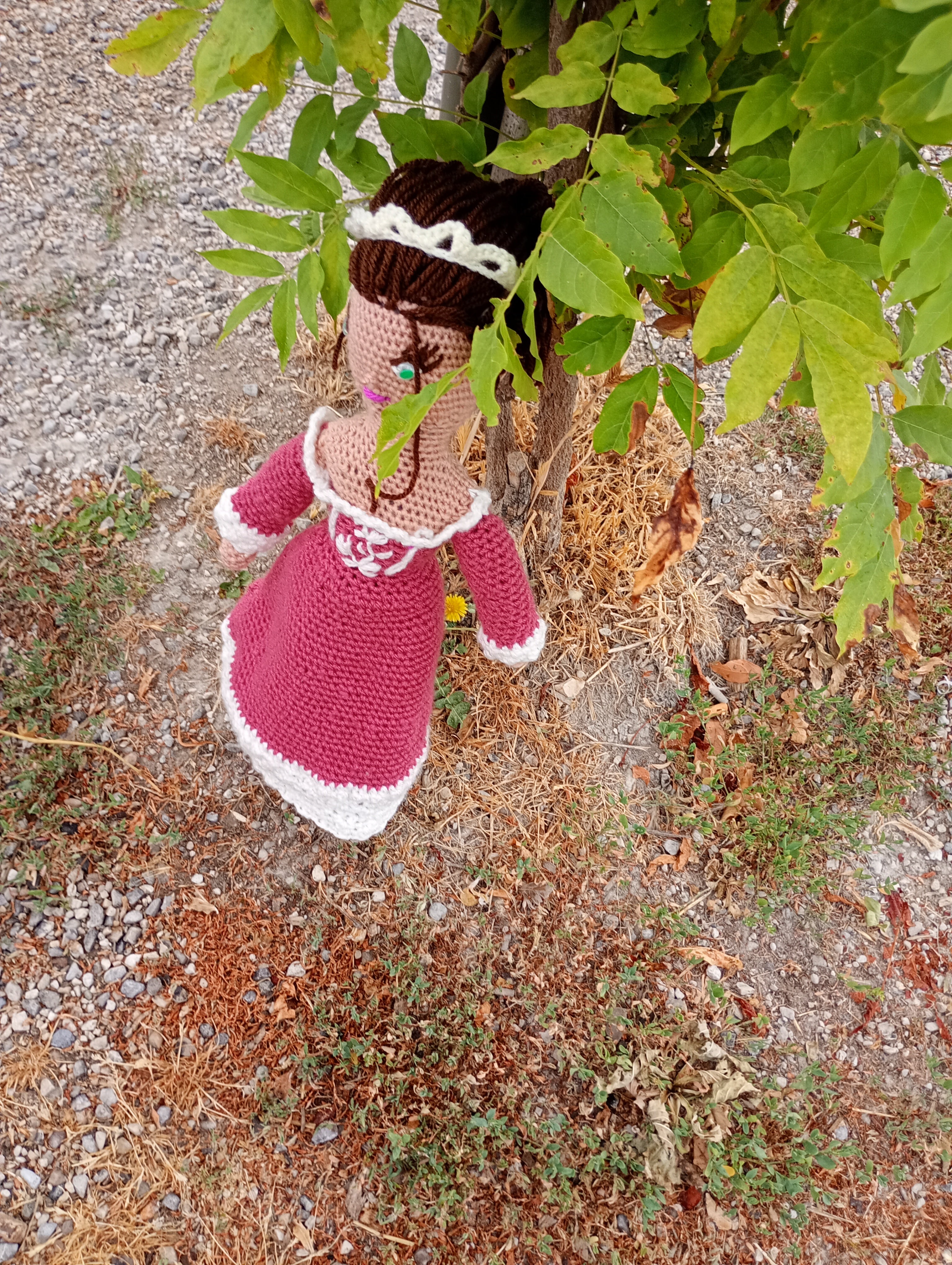 Popupe ecsclusive tricotr Catherine Medici55cm