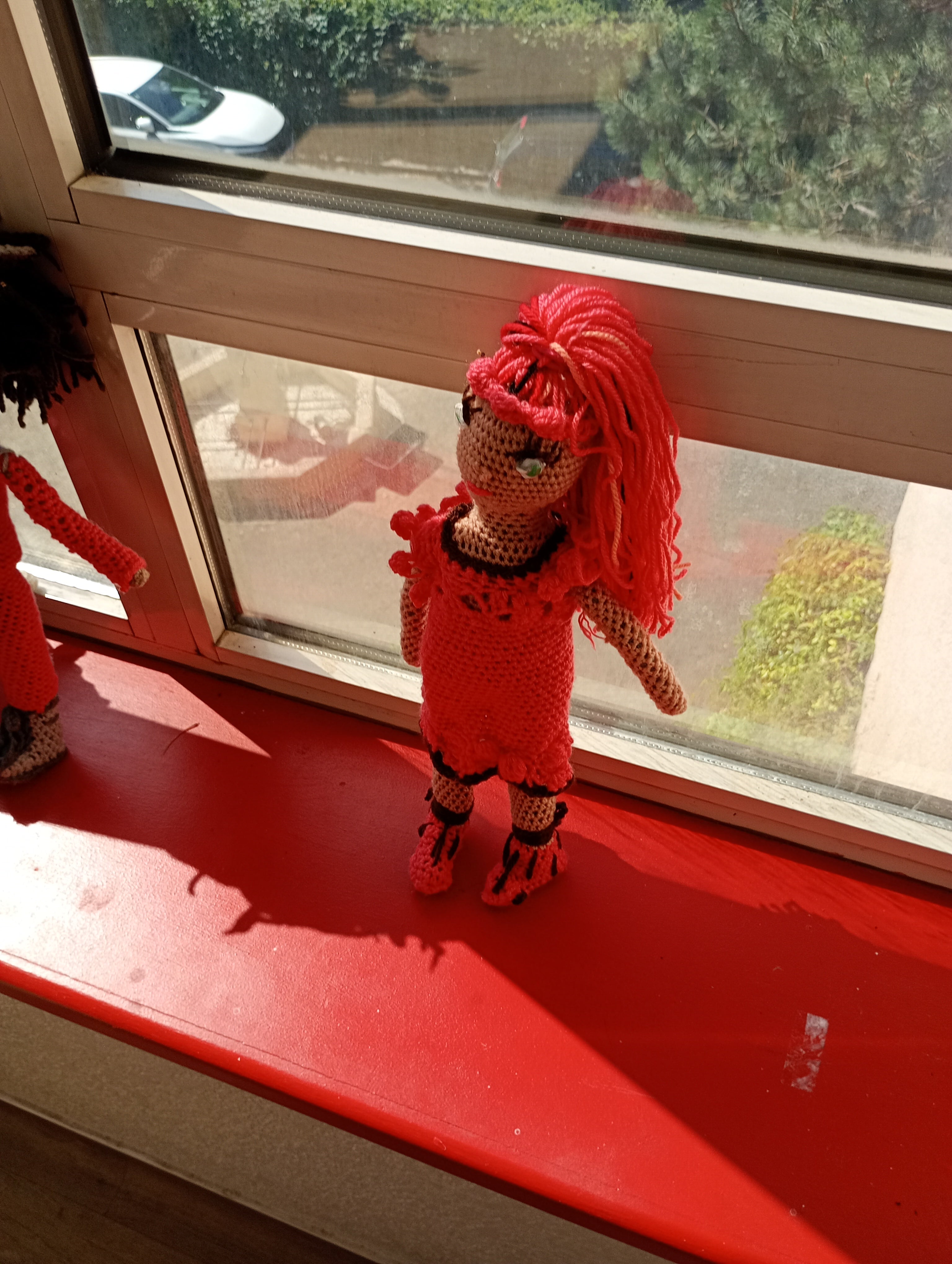 Poupe exsclusive crochet Memoire des cendres 35cm