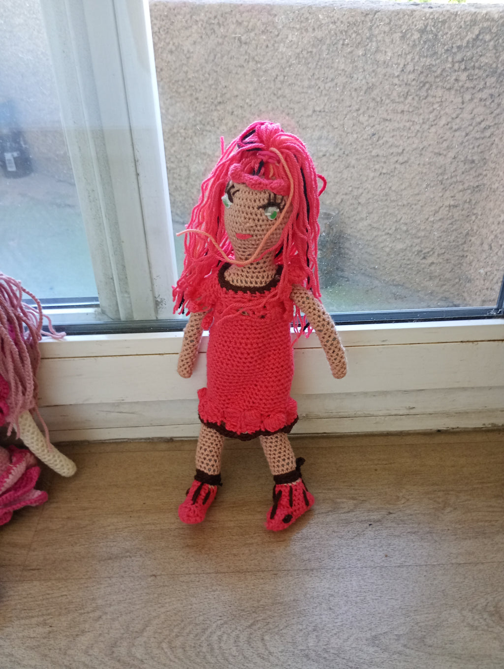 Poupe exsclusive crochet Memoire des cendres 35cm