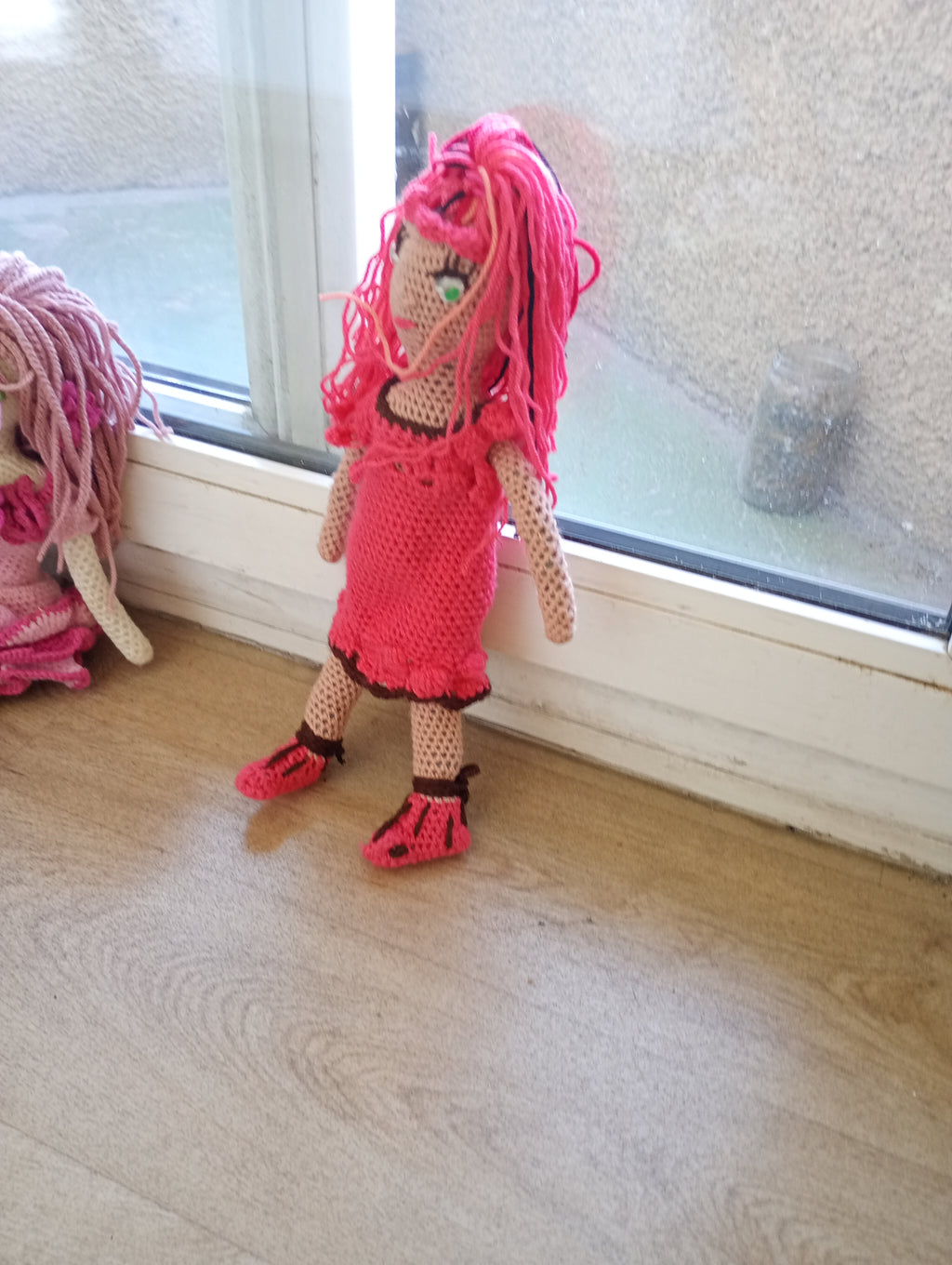 Poupe exsclusive crochet Memoire des cendres 35cm