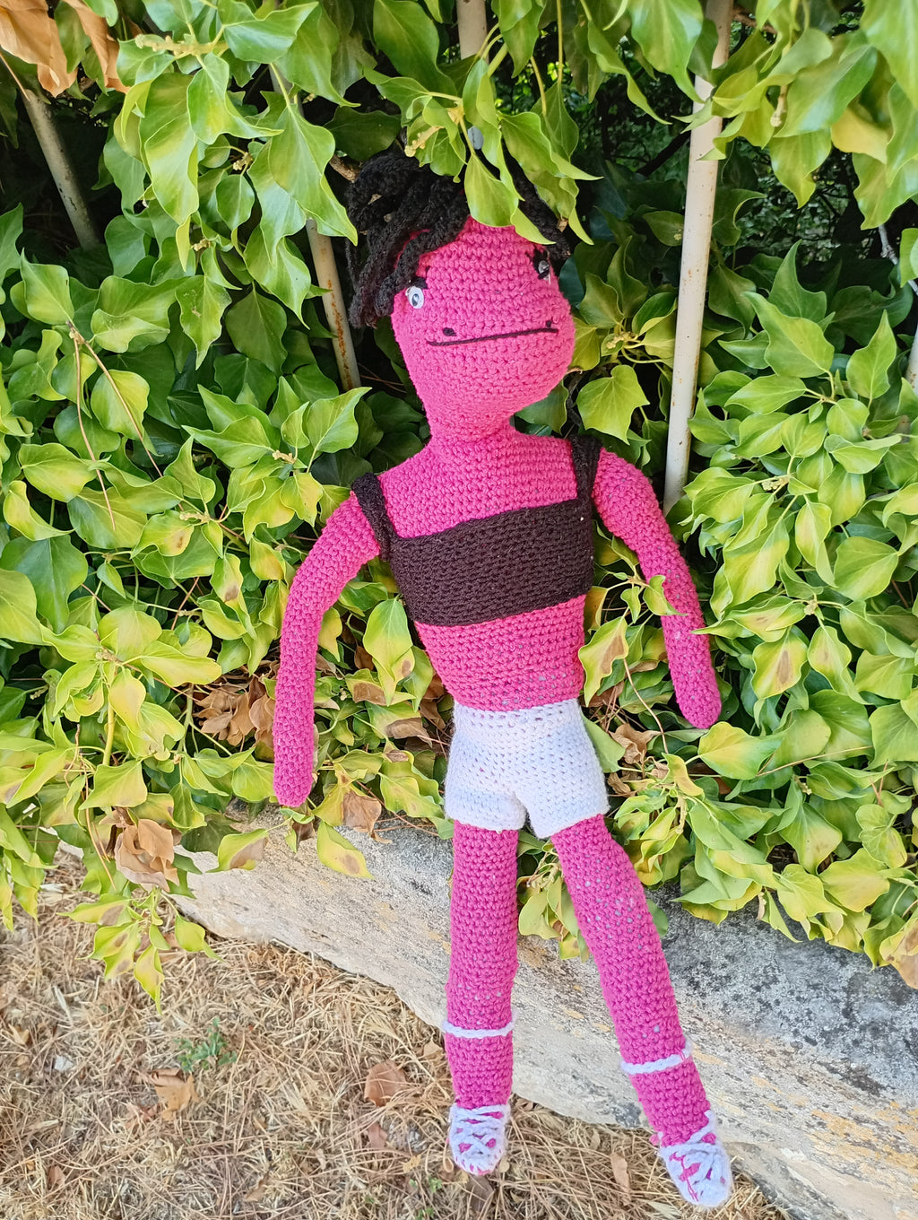 Poupe exsclusive crochet Serpent the tempter 50cm