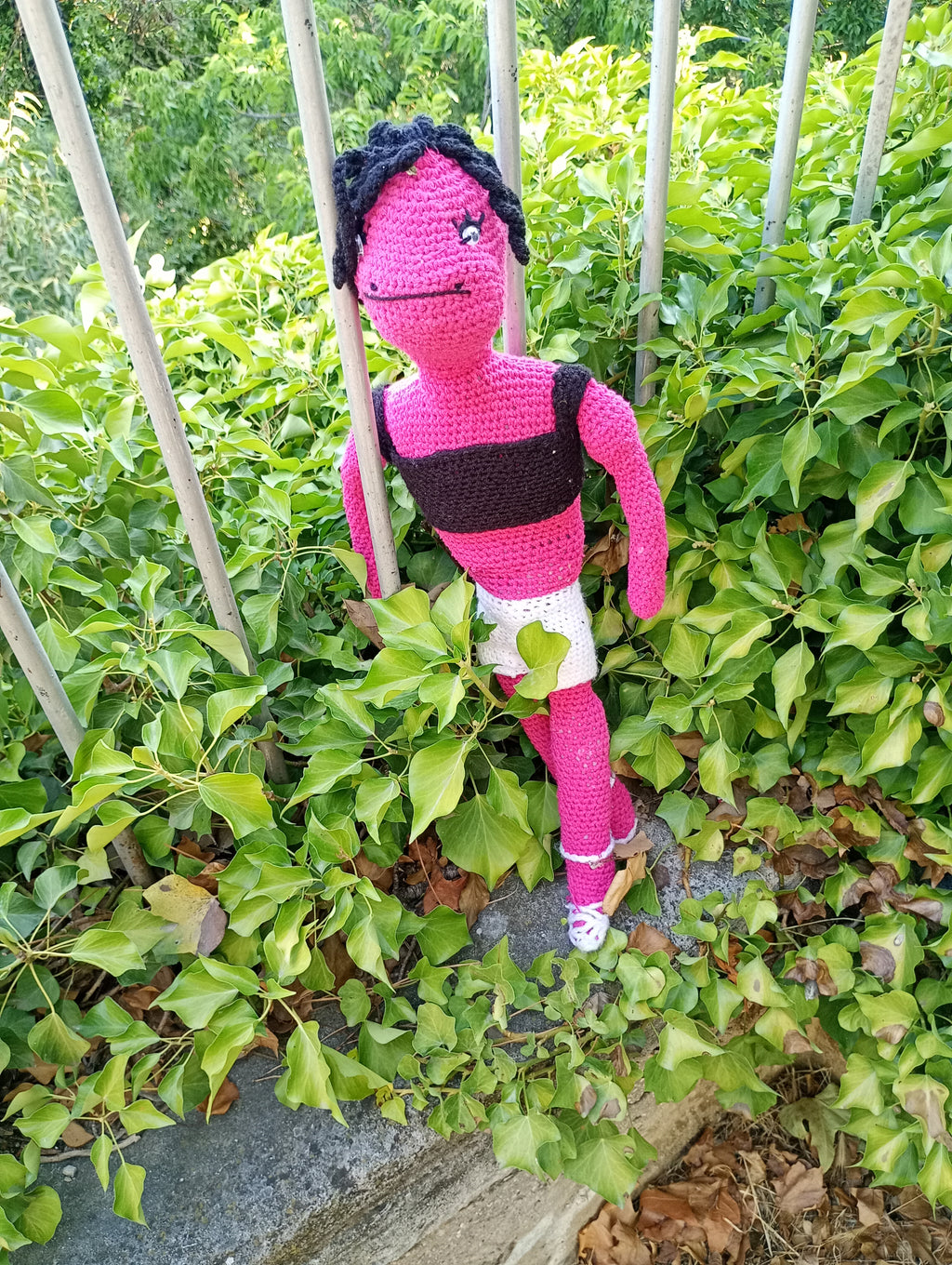 Poupe exsclusive crochet Serpent the tempter 50cm