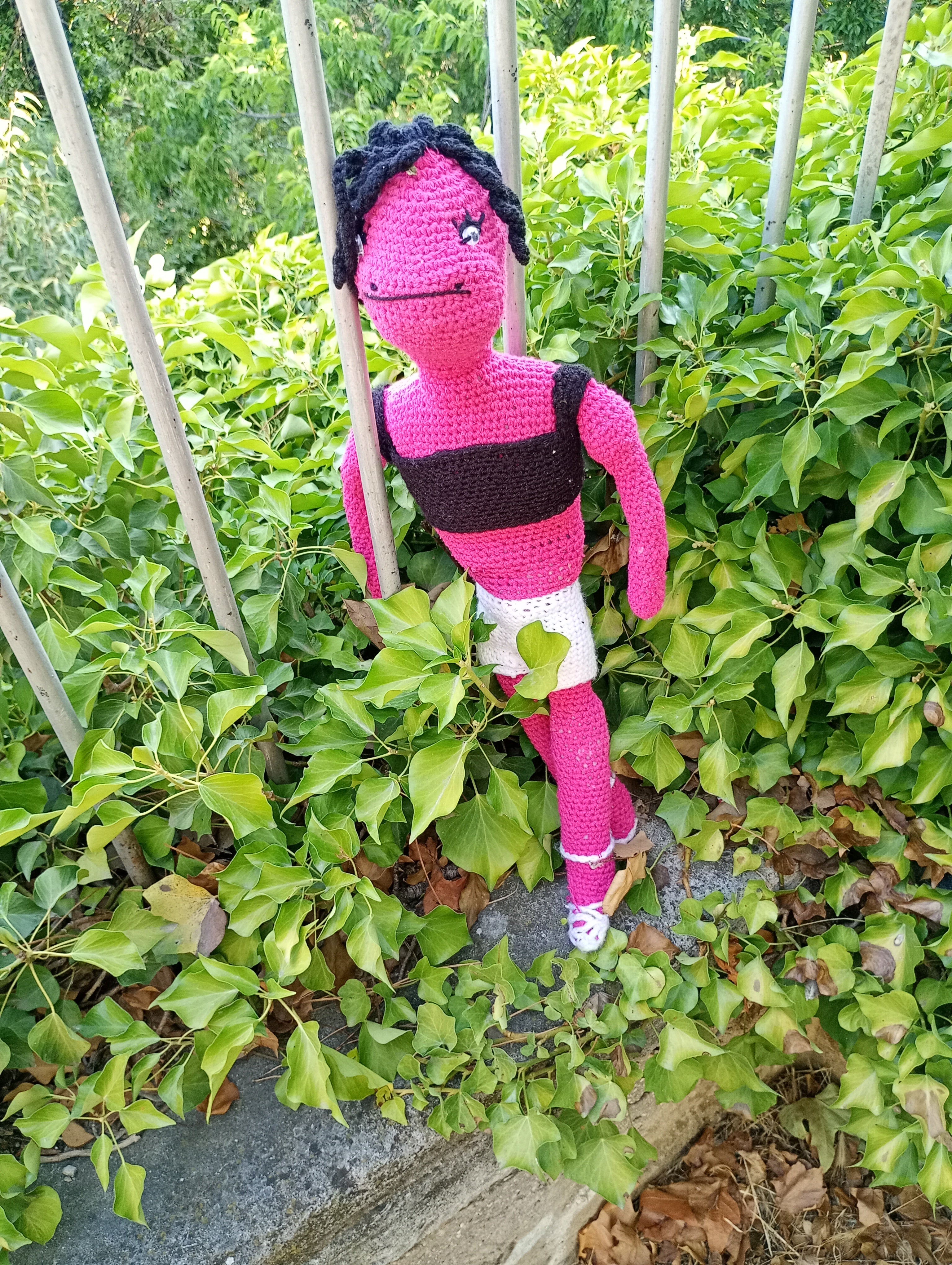 Poupe exsclusive crochet Serpent the tempter 50cm