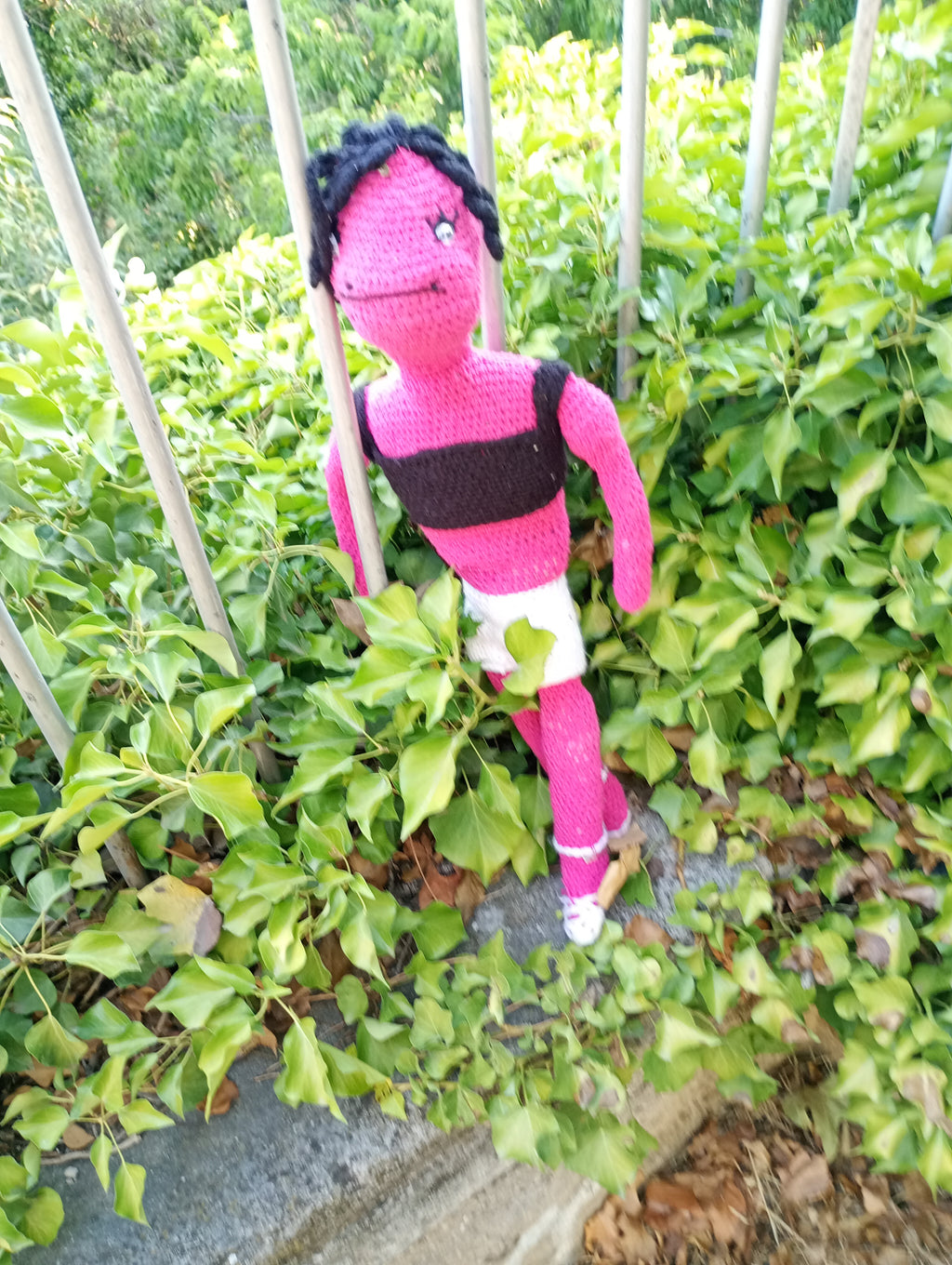 Poupe exsclusive crochet Serpent the tempter 50cm