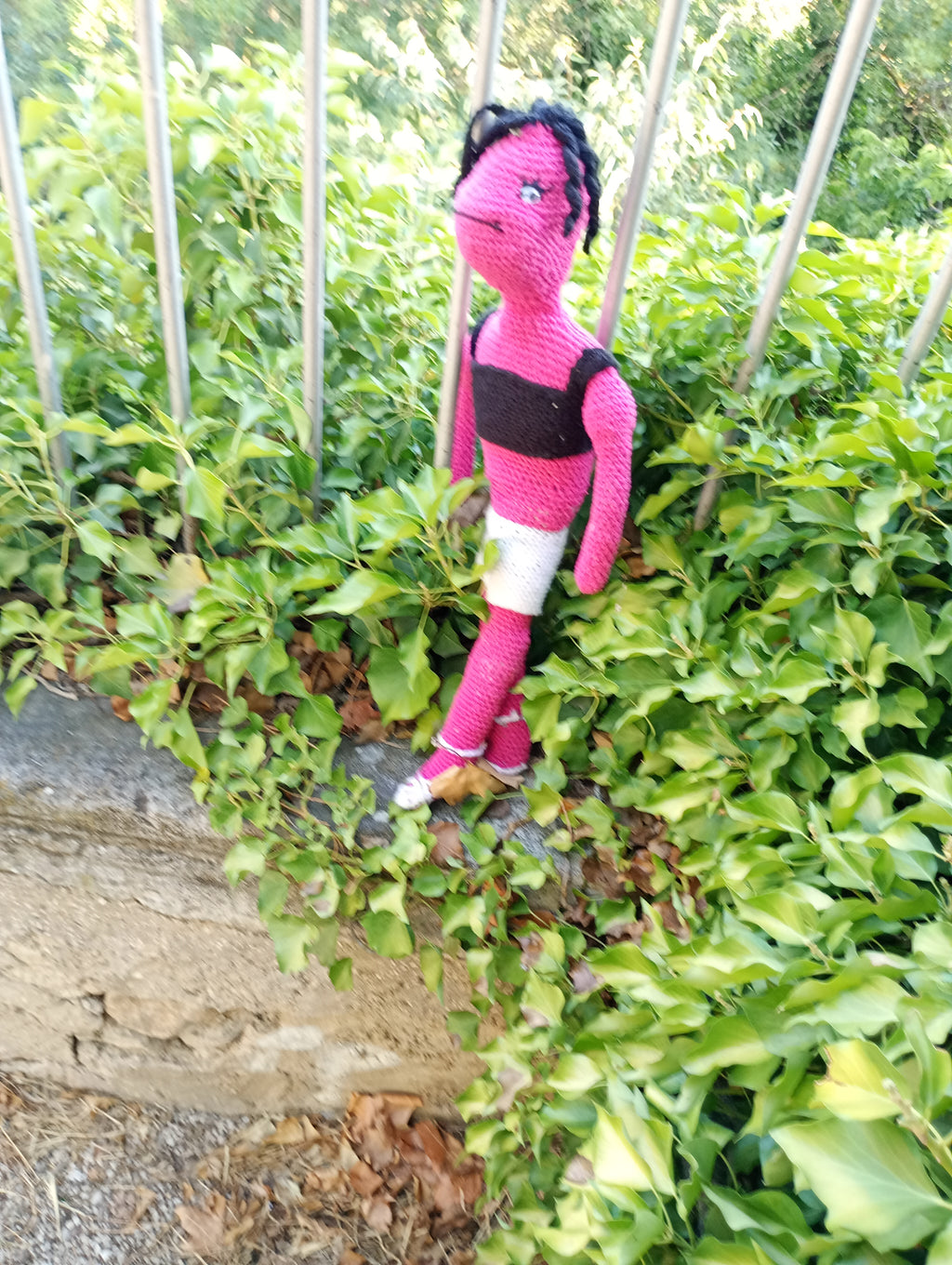 Poupe exsclusive crochet Serpent the tempter 50cm