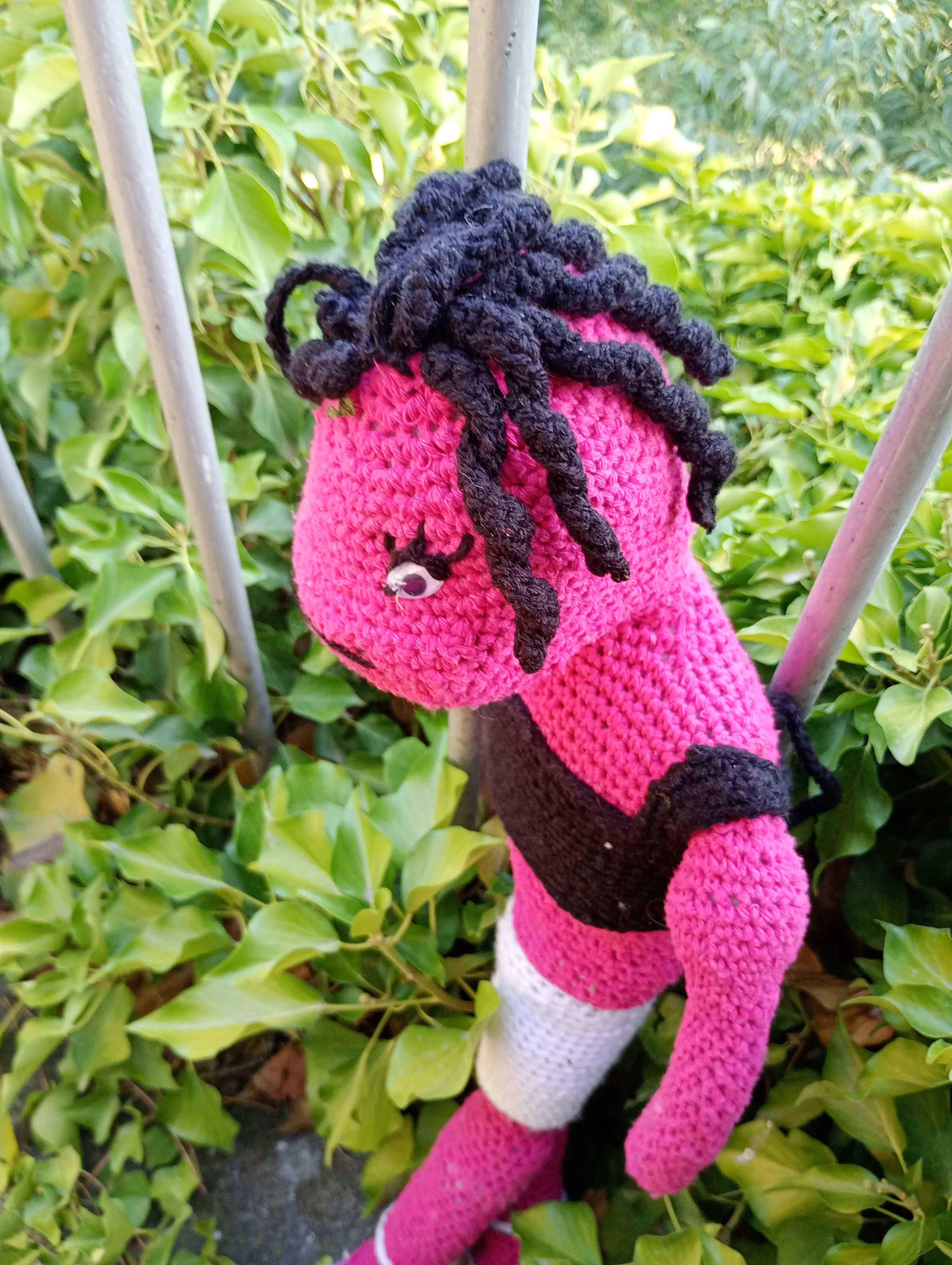 Poupe exsclusive crochet Serpent the tempter 50cm