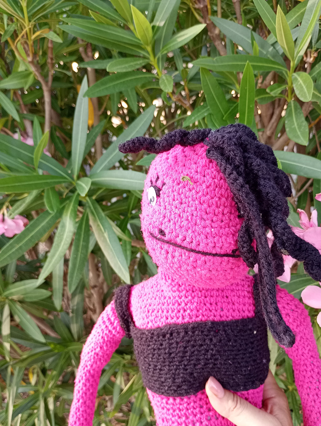 Poupe exsclusive crochet Serpent the tempter 50cm