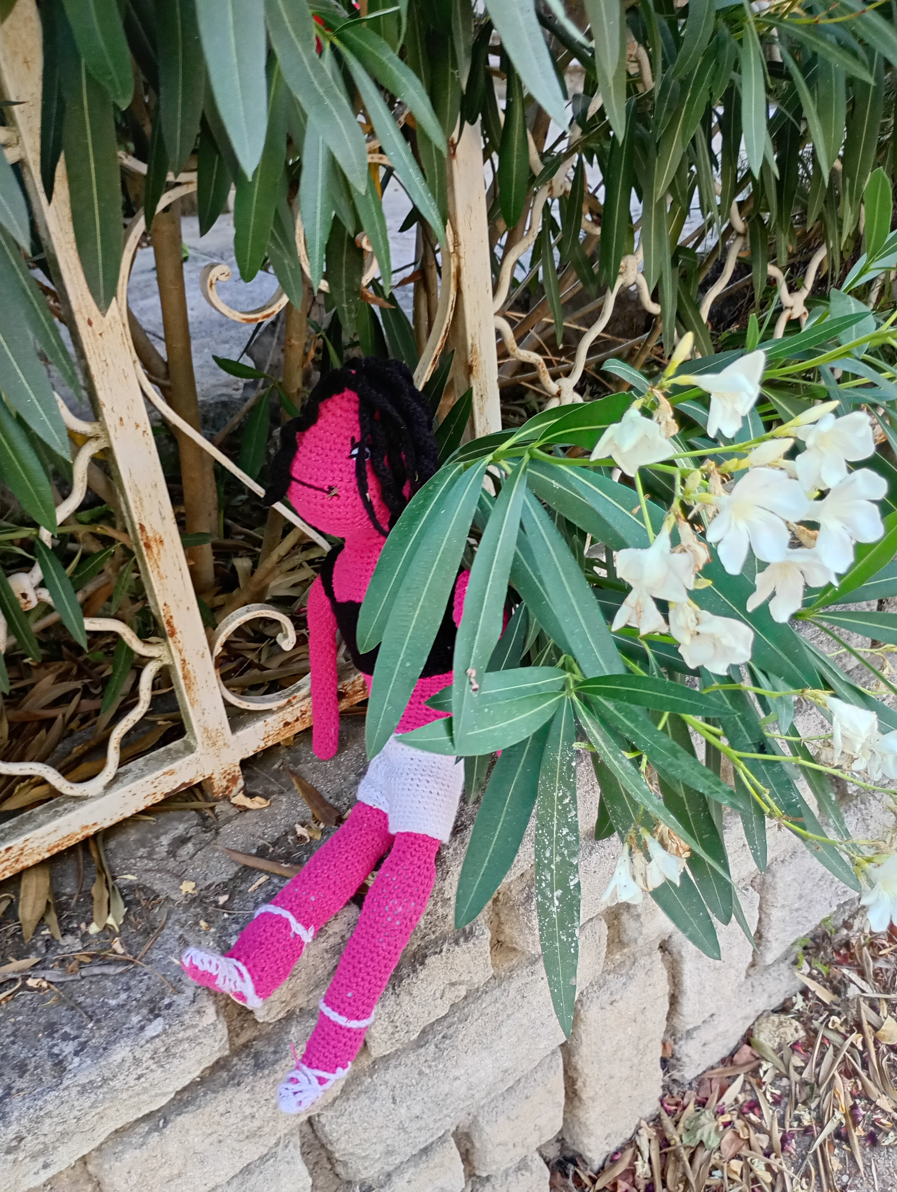 Poupe exsclusive crochet Serpent the tempter 50cm