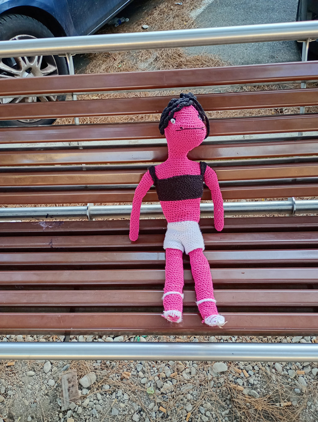 Poupe exsclusive crochet Serpent the tempter 50cm