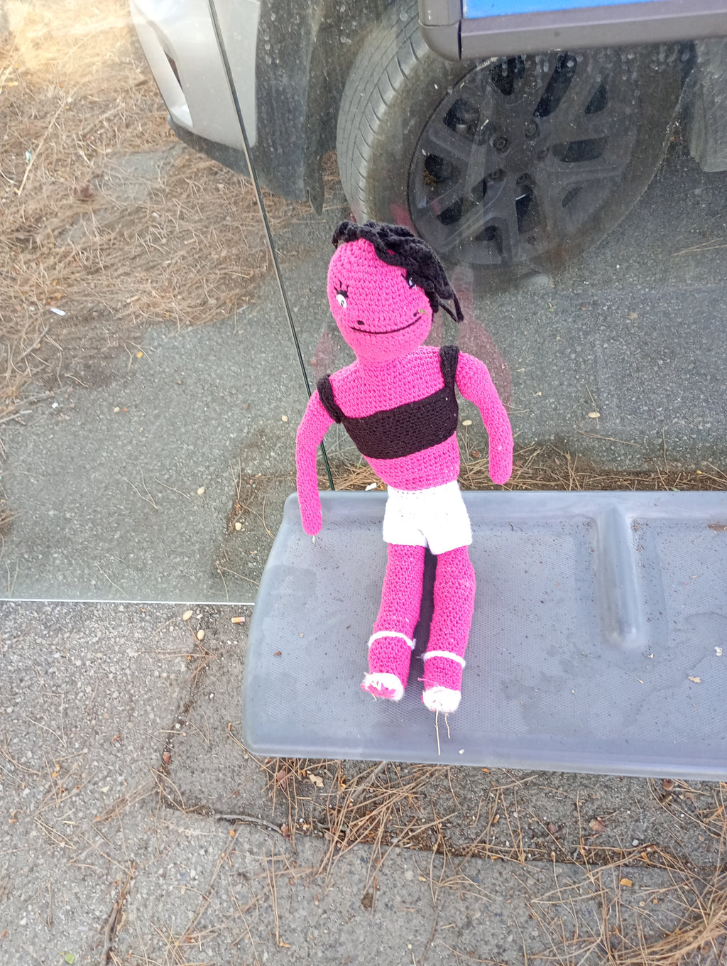 Poupe exsclusive crochet Serpent the tempter 50cm