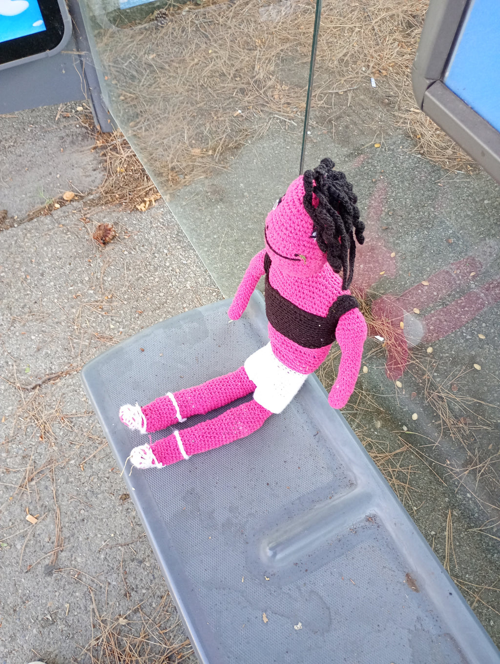 Poupe exsclusive crochet Serpent the tempter 50cm