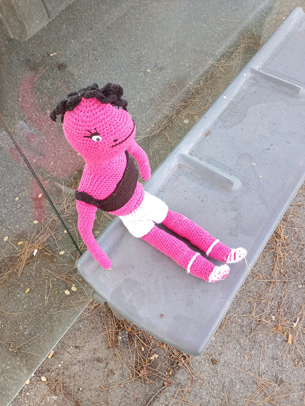 Poupe exsclusive crochet Serpent the tempter 50cm