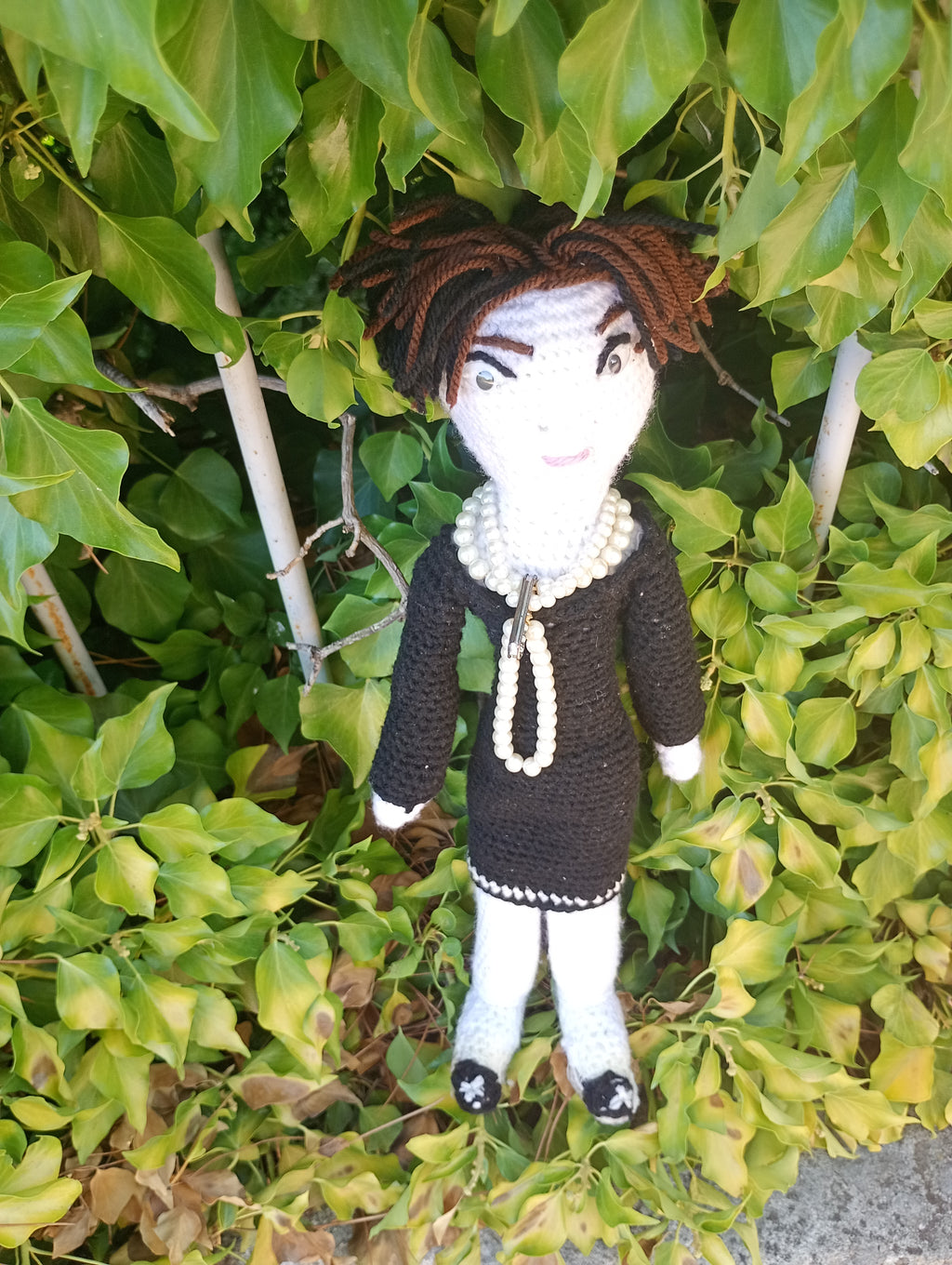 Poupees uniquemen crochet madmoiselle Couturier