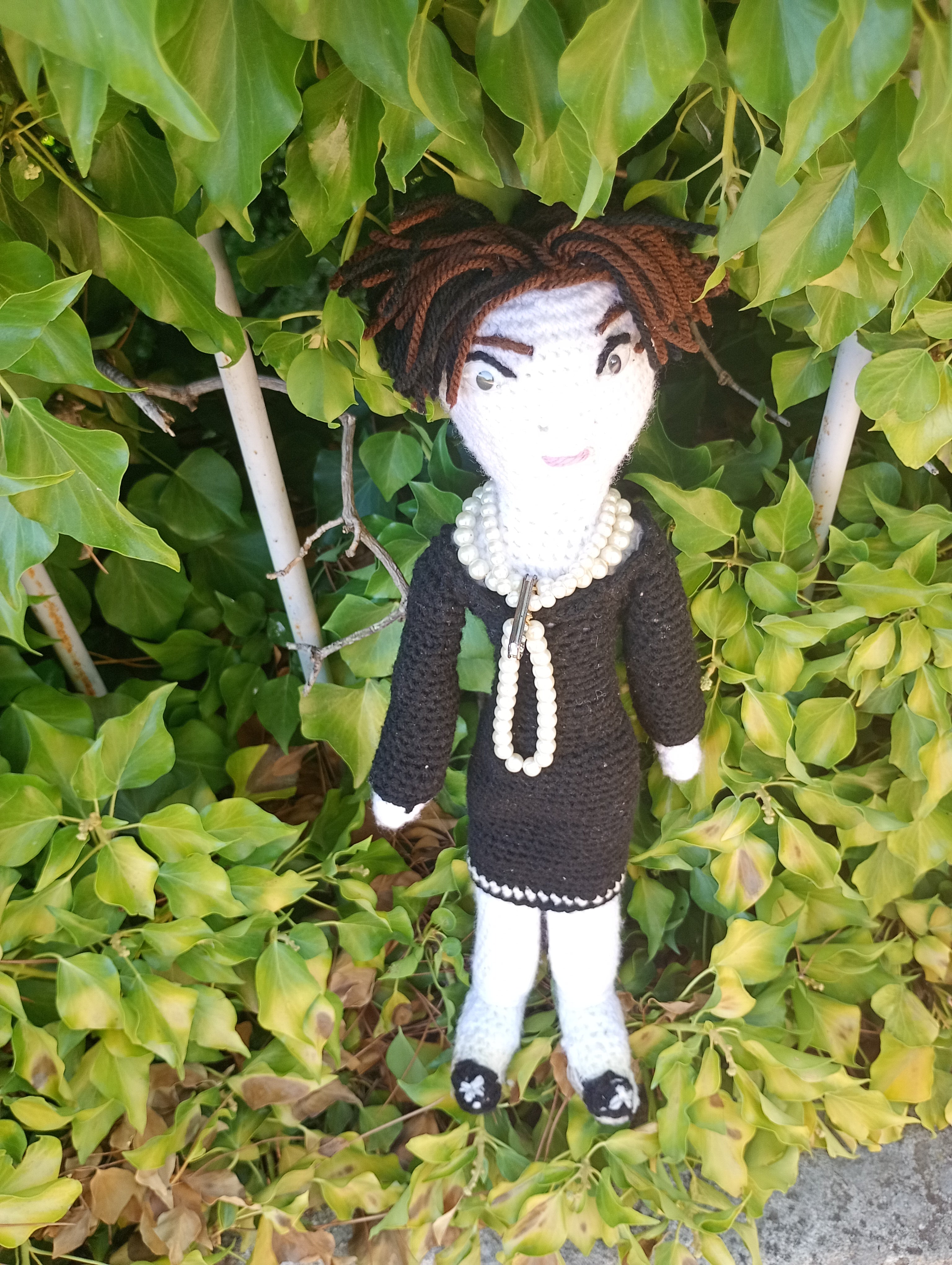 Poupees uniquemen crochet madmoiselle Couturier