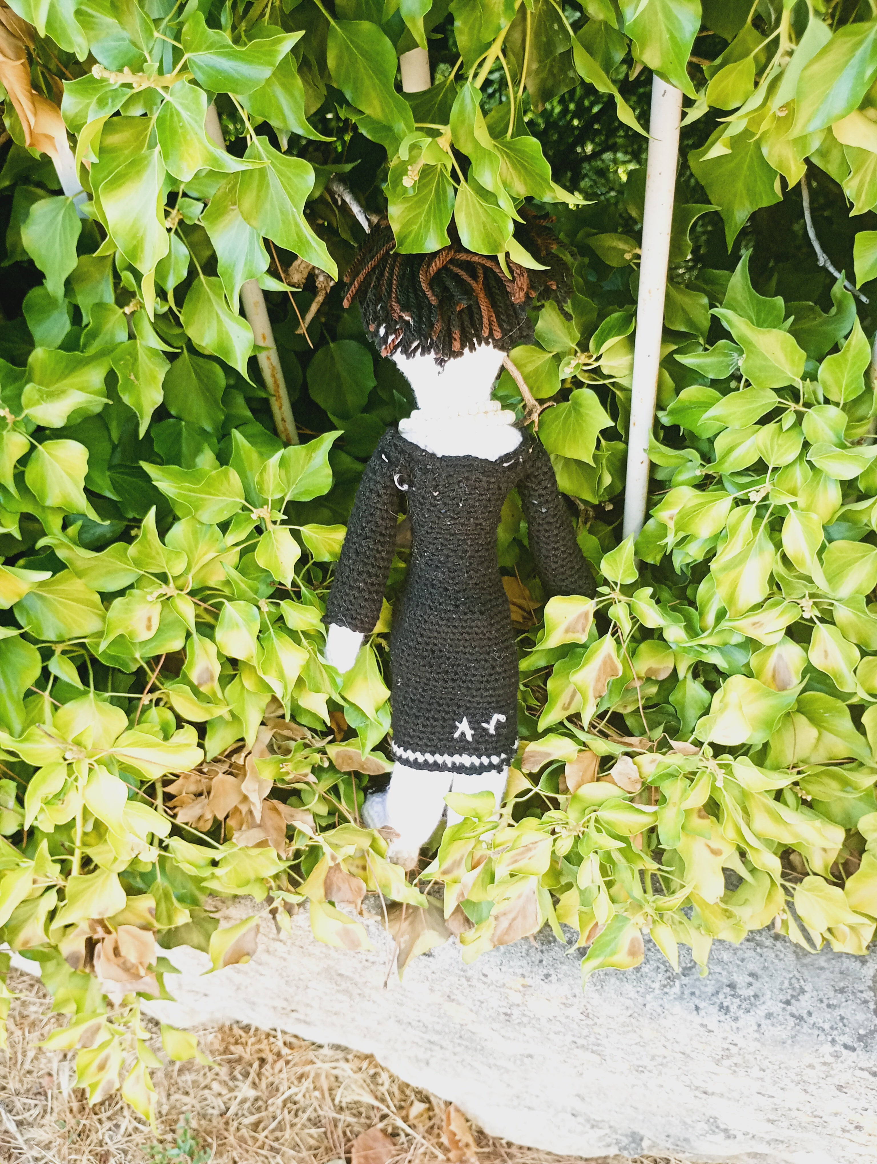 Poupees uniquemen crochet madmoiselle Couturier