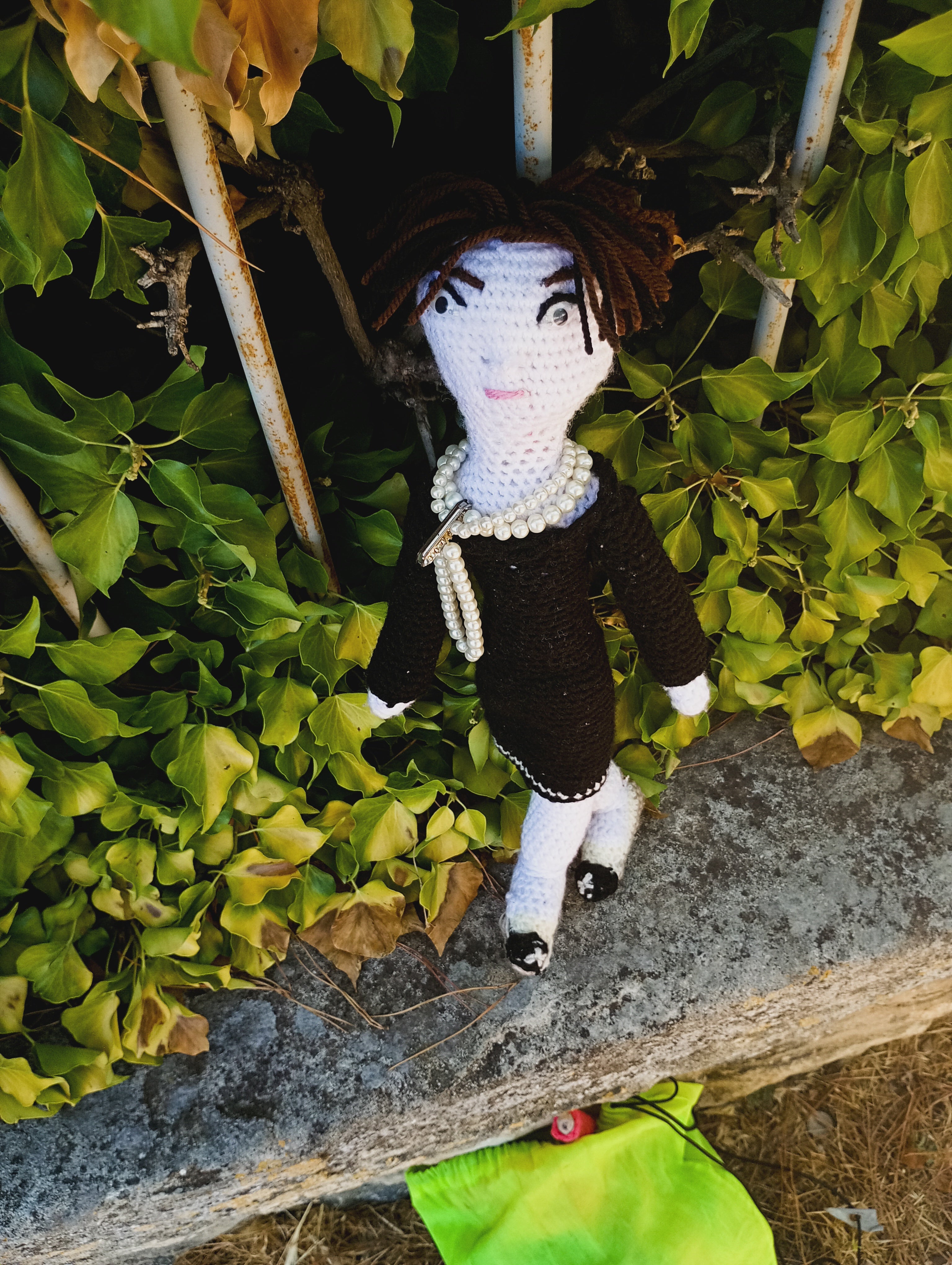 Poupees uniquemen crochet madmoiselle Couturier