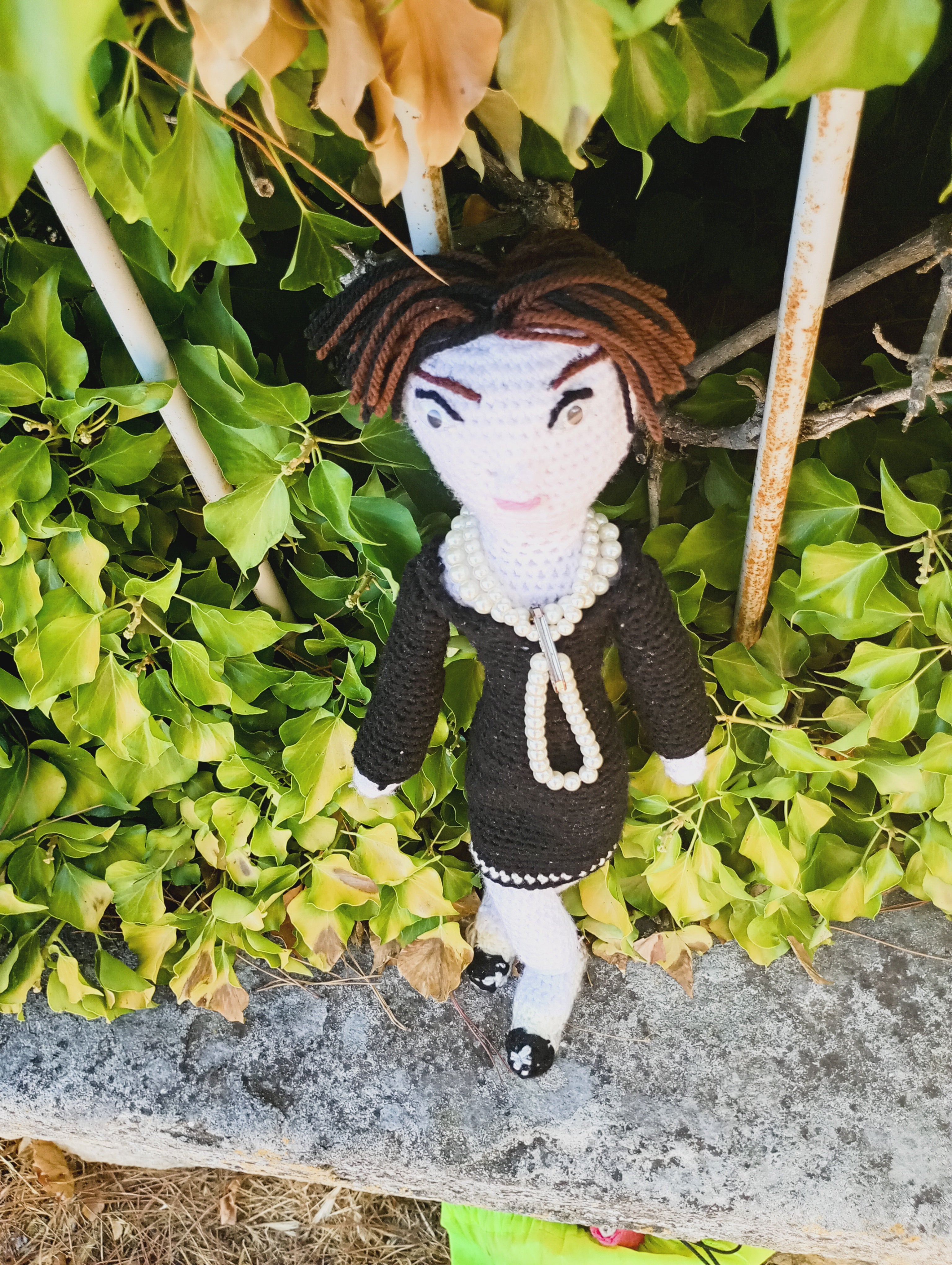 Poupees uniquemen crochet madmoiselle Couturier