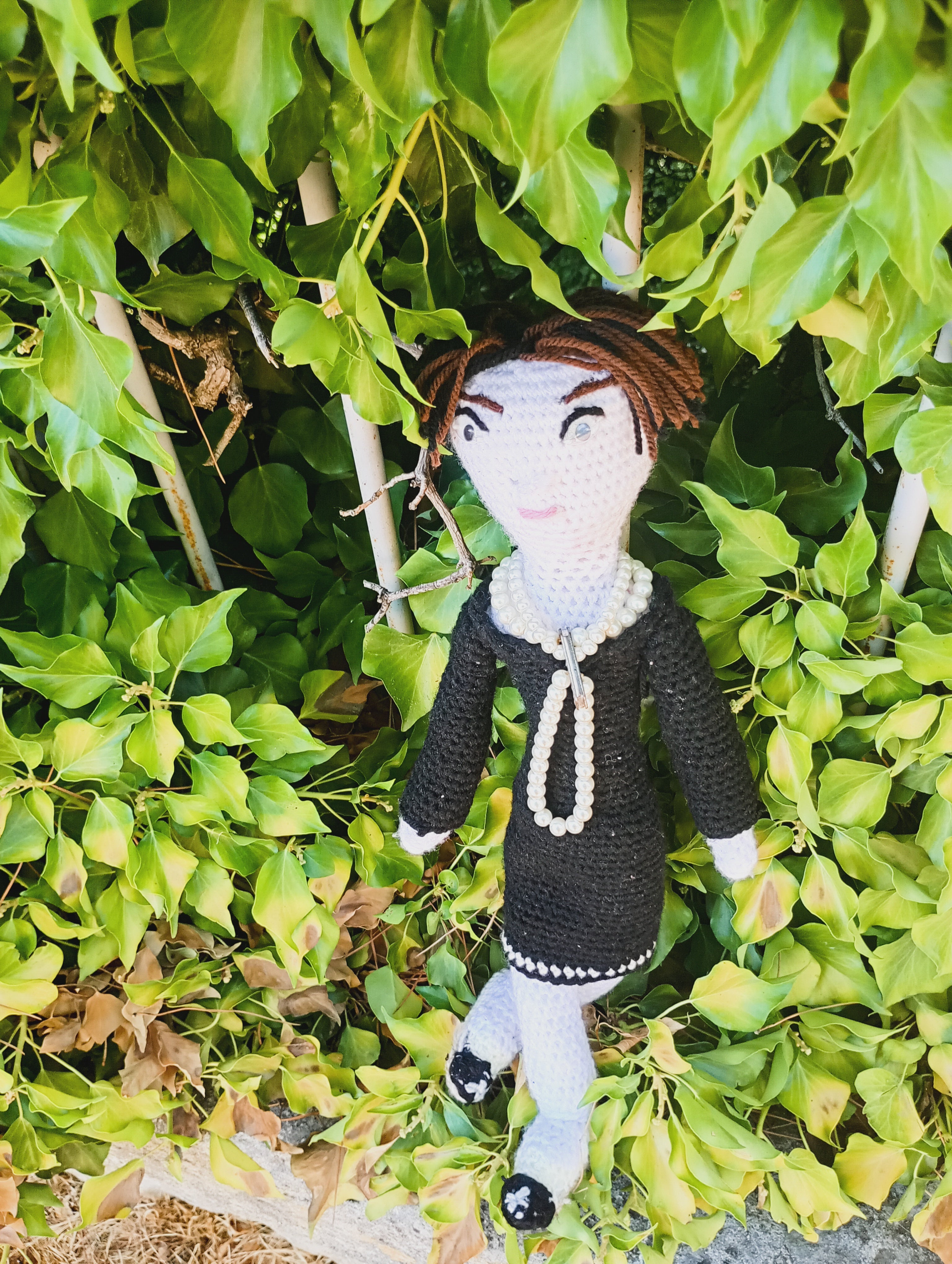 Poupees uniquemen crochet madmoiselle Couturier