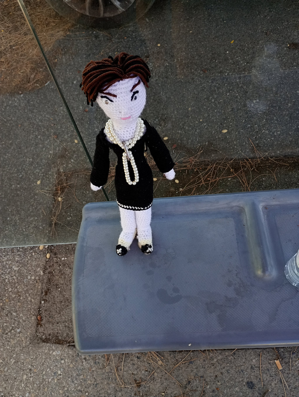 Poupees uniquemen crochet madmoiselle Couturier