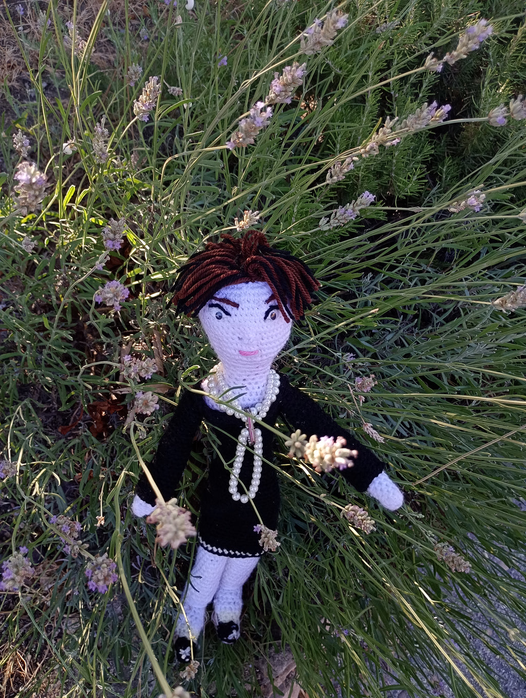 Poupees uniquemen crochet madmoiselle Couturier