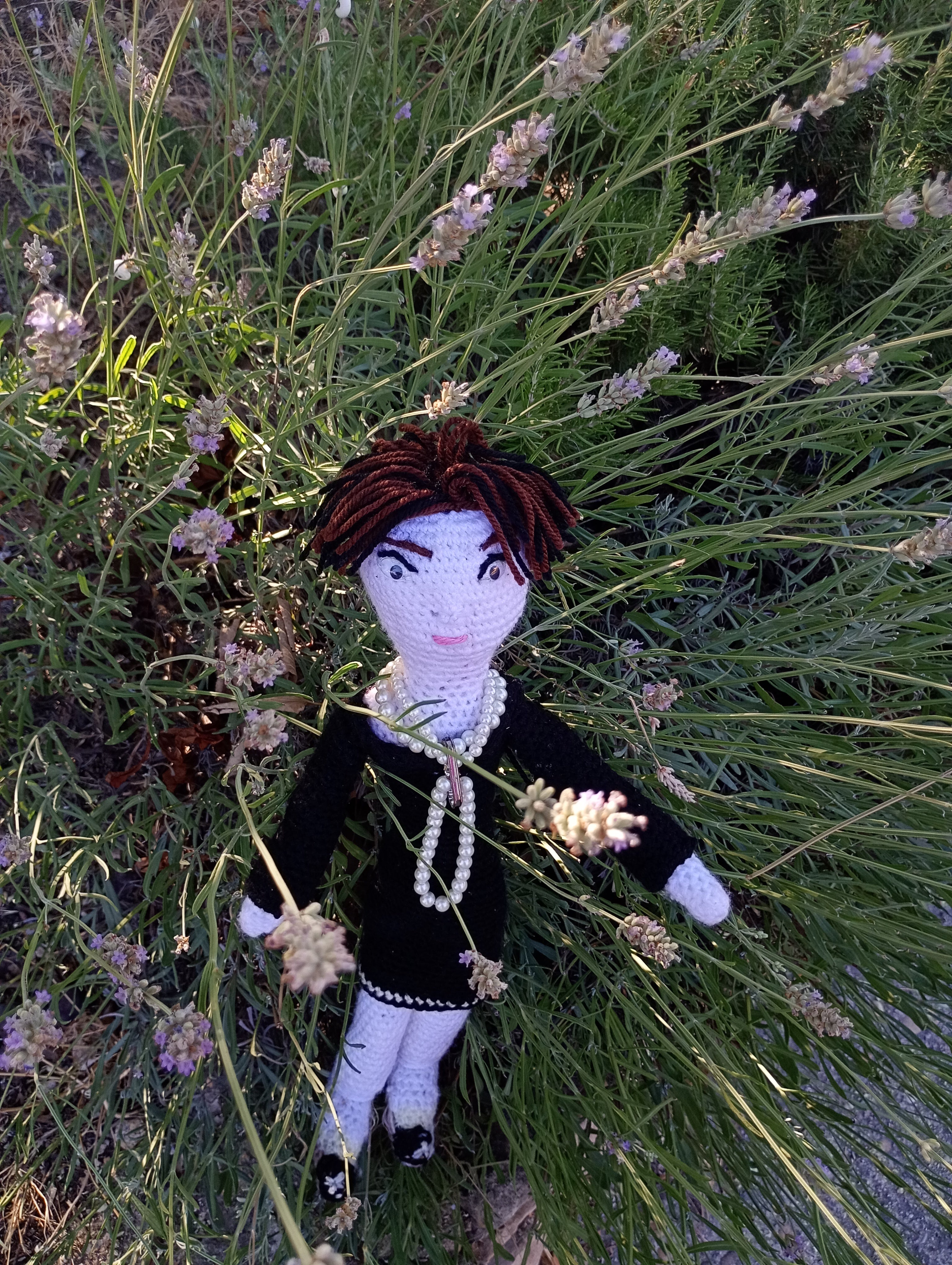 Poupees uniquemen crochet madmoiselle Couturier