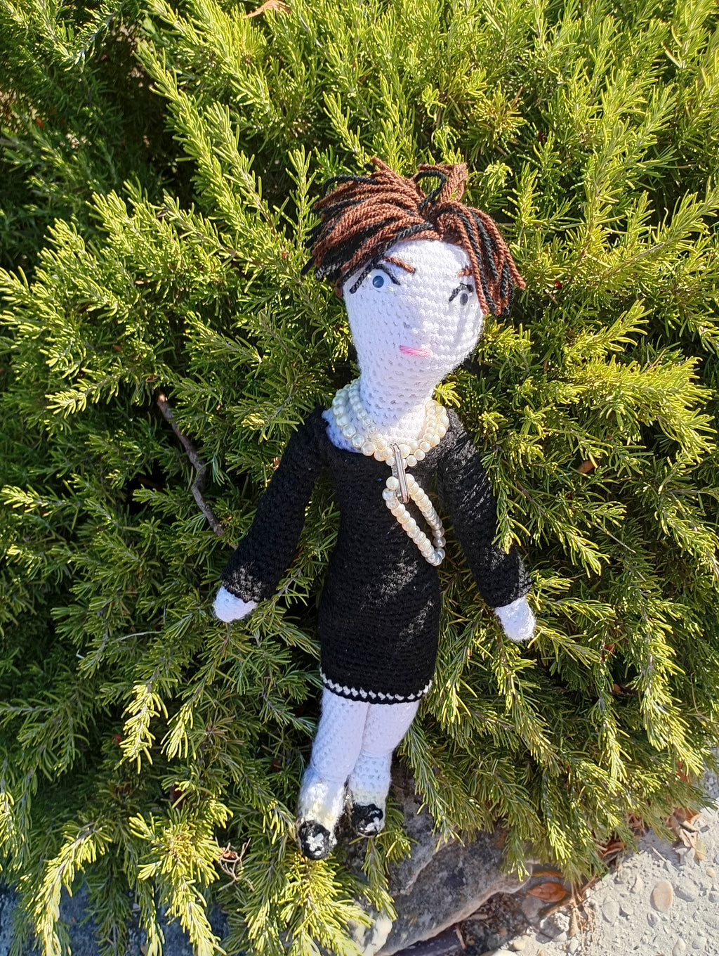 Poupees uniquemen crochet madmoiselle Couturier