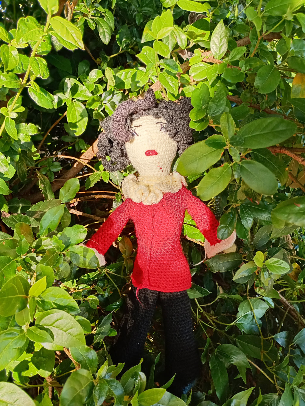 Poupe exsclusive crochet George Sand 55cm