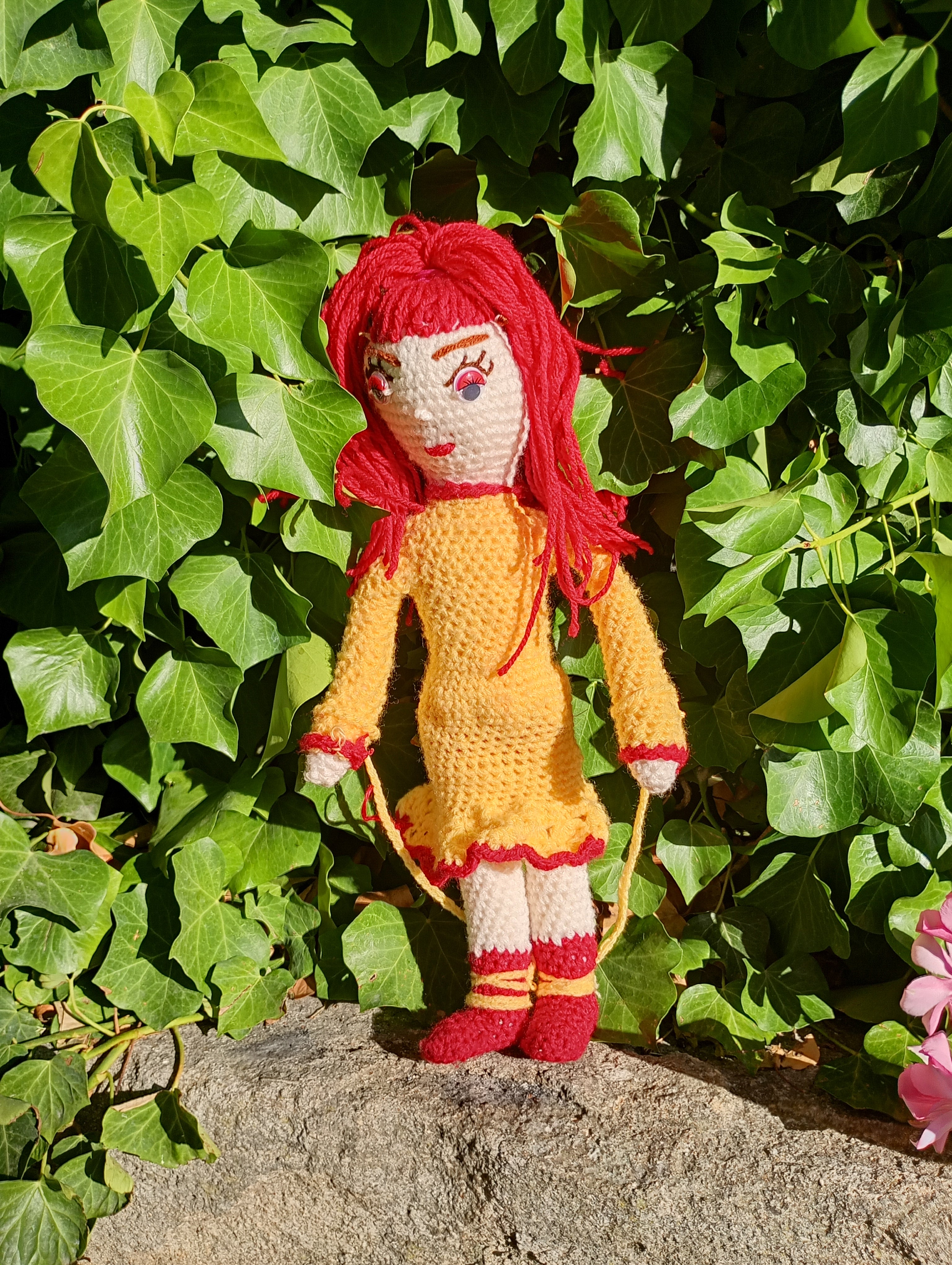 Poupe ecsclusive crochet Reborn from the Ashes35cm