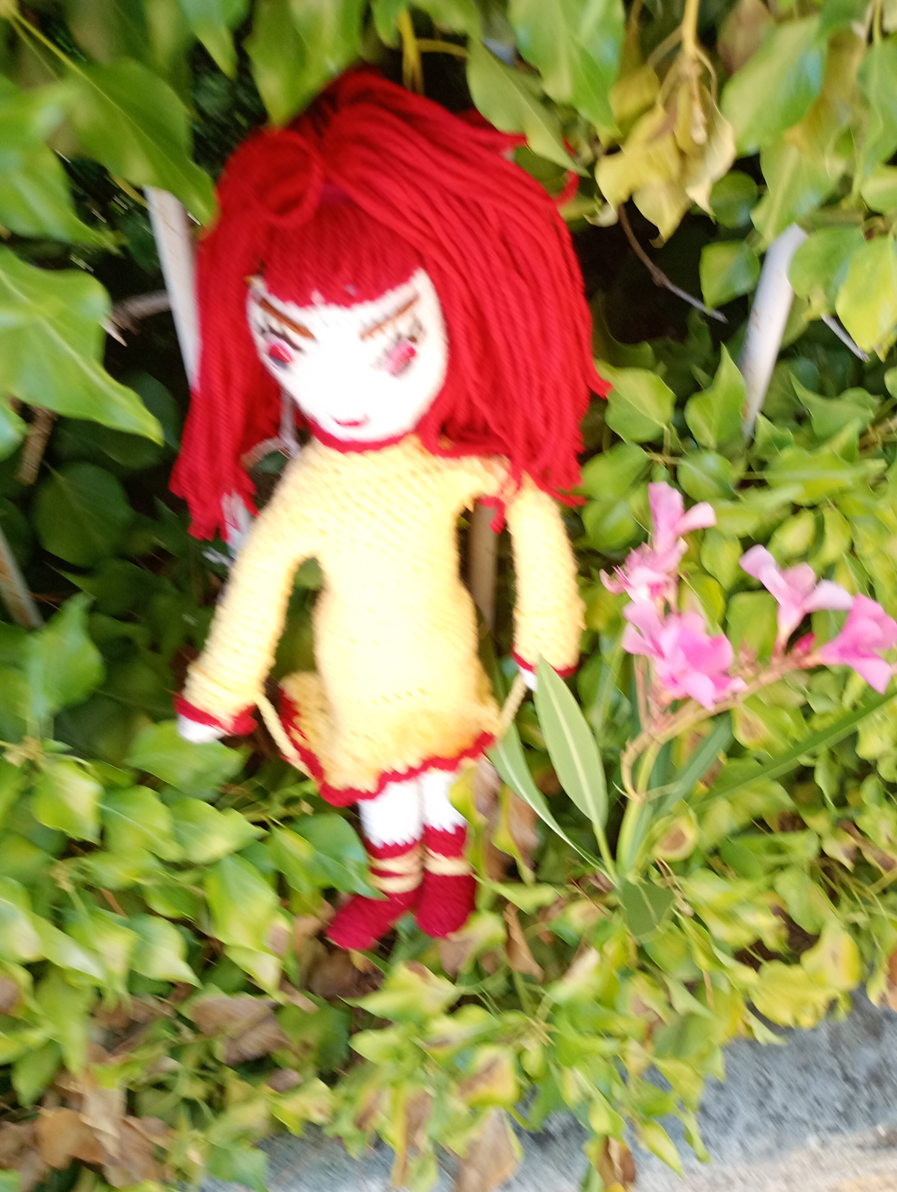 Poupe ecsclusive crochet Reborn from the Ashes35cm