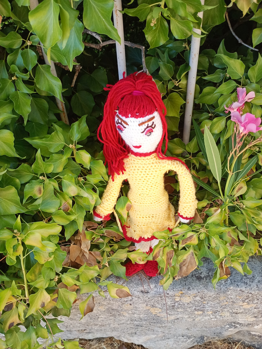 Poupe ecsclusive crochet Reborn from the Ashes35cm