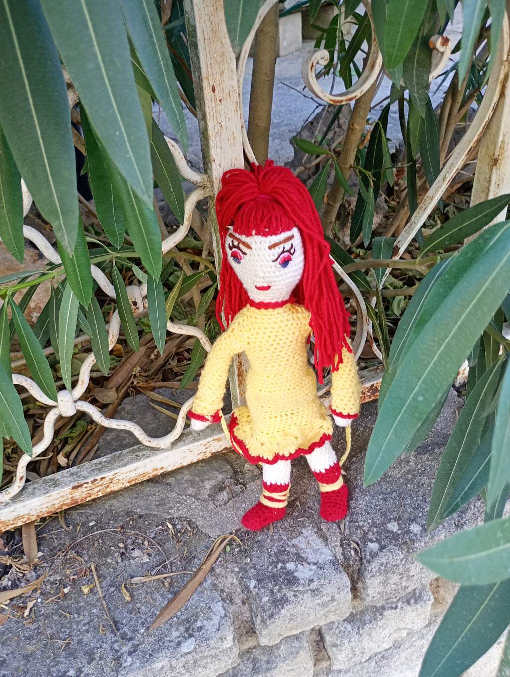 Poupe ecsclusive crochet Reborn from the Ashes35cm