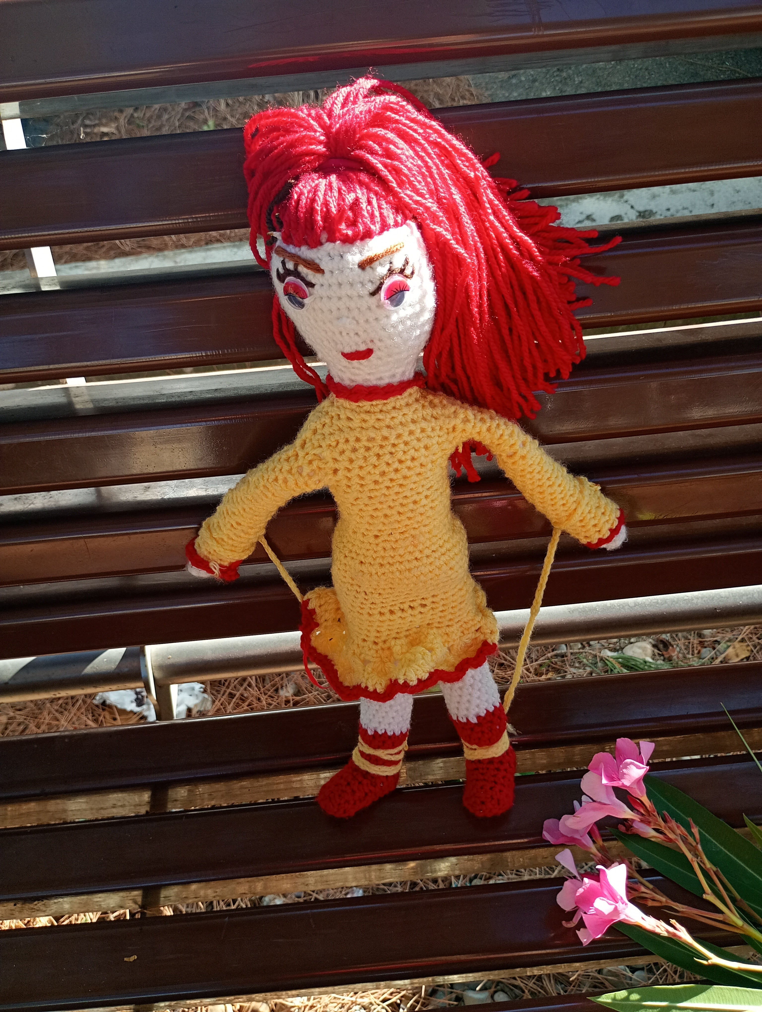 Poupe ecsclusive crochet Reborn from the Ashes35cm