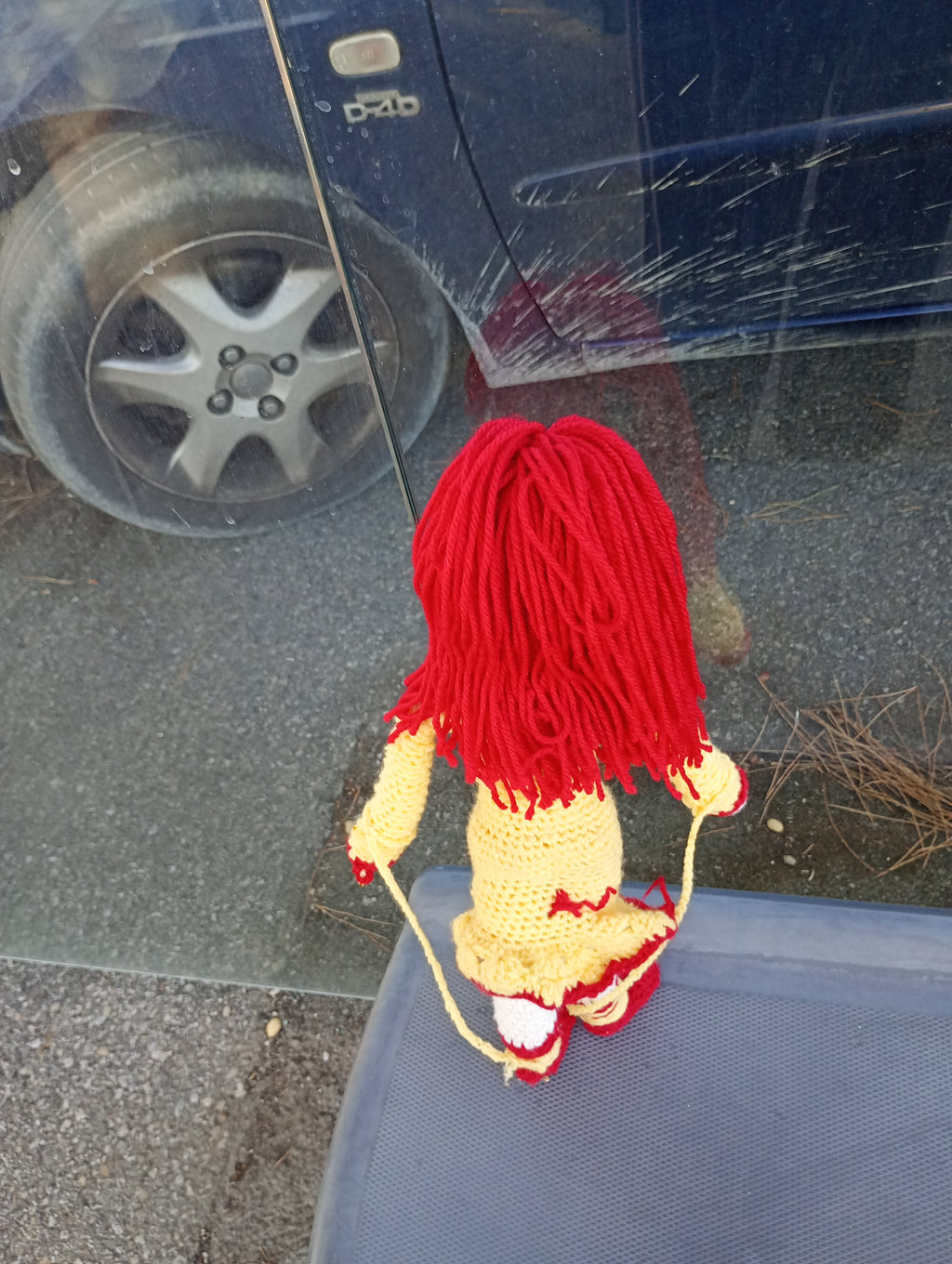 Poupe ecsclusive crochet Reborn from the Ashes35cm