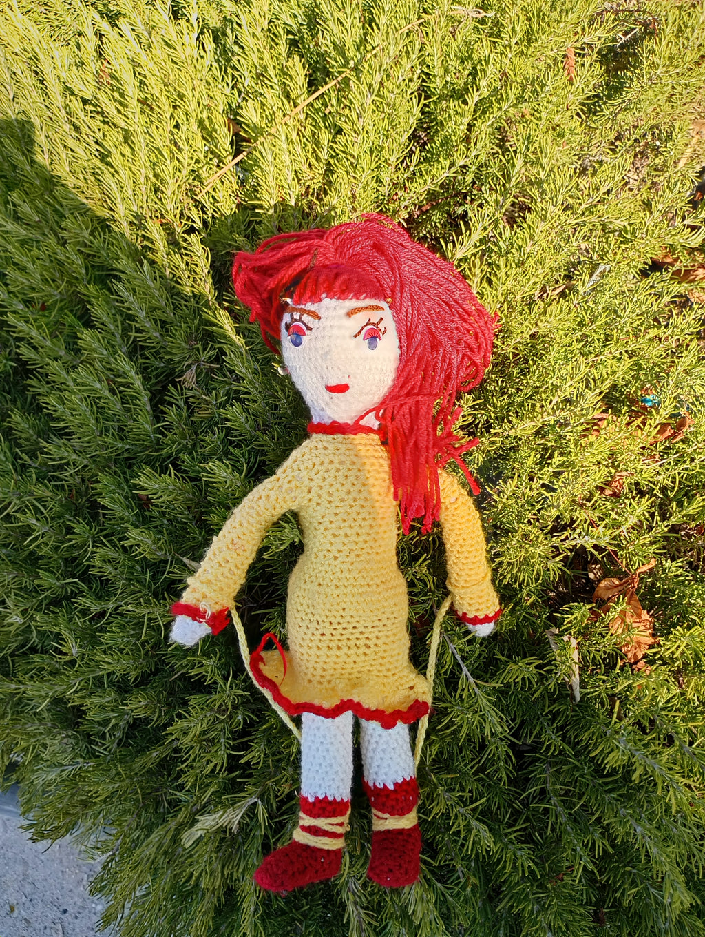 Poupe ecsclusive crochet Reborn from the Ashes35cm