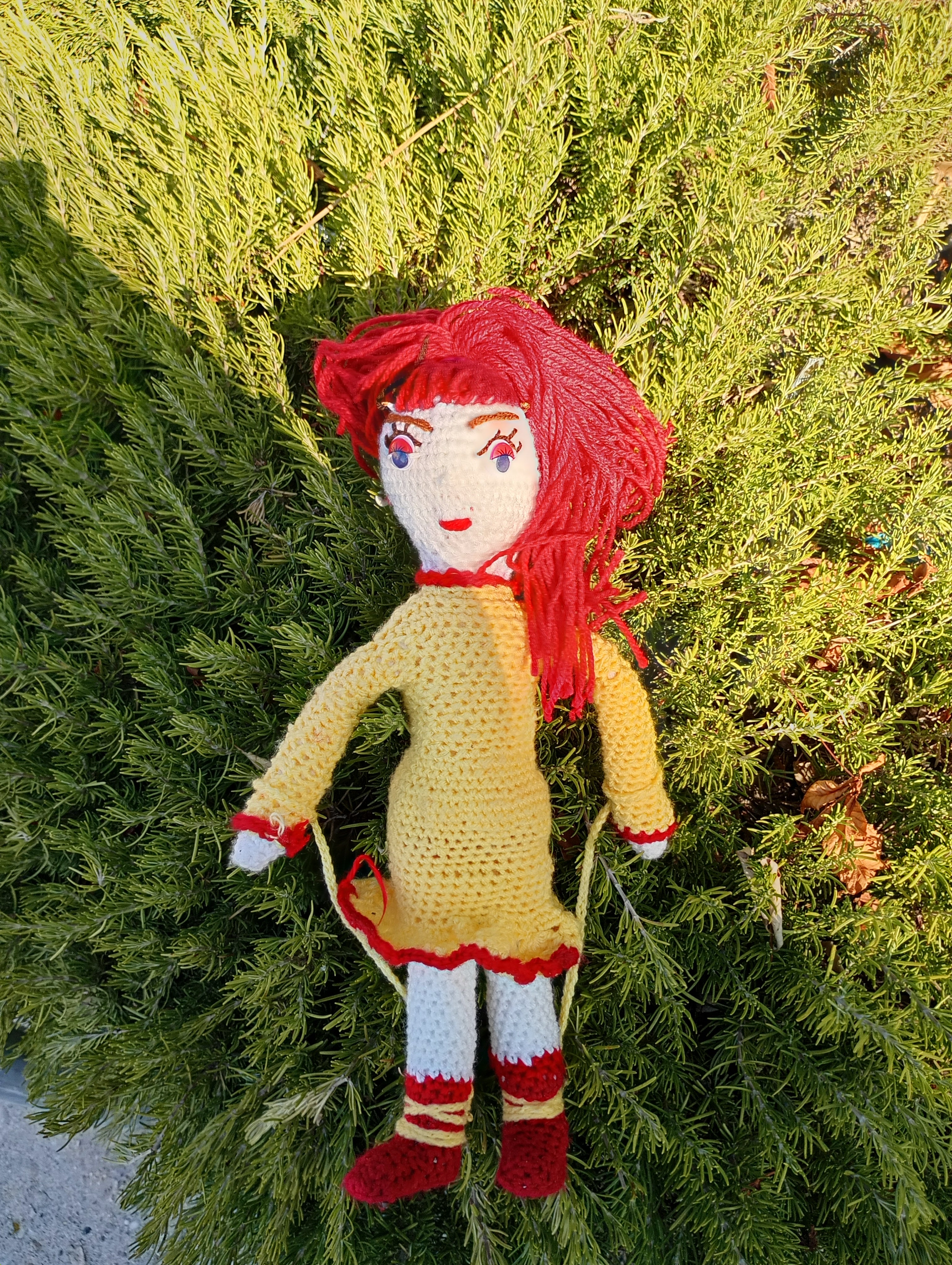 Poupe ecsclusive crochet Reborn from the Ashes35cm