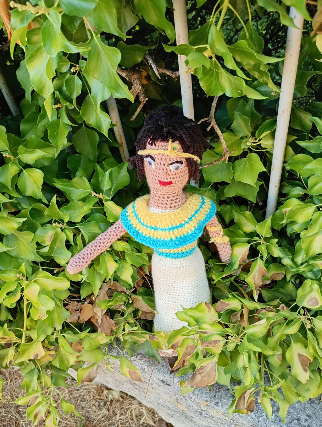 Poupe legend exsclusive crochet Cleopatre 50cm