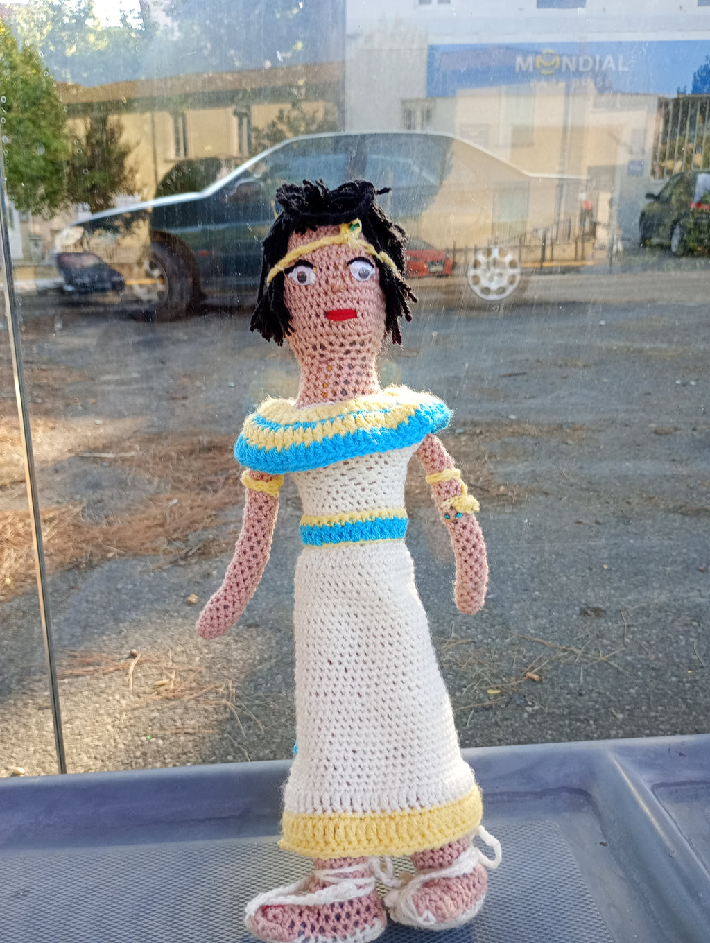 Poupe legend exsclusive crochet Cleopatre 50cm