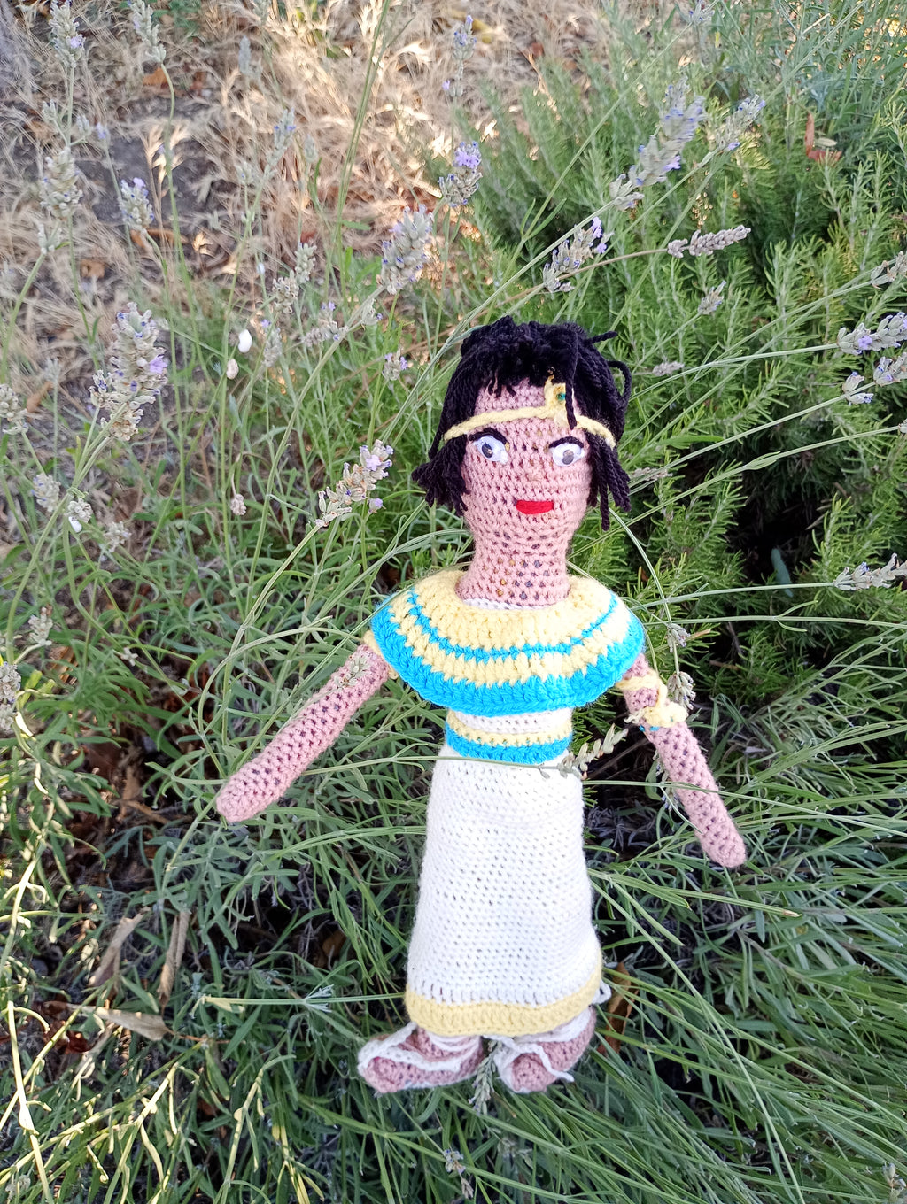 Poupe legend exsclusive crochet Cleopatre 50cm