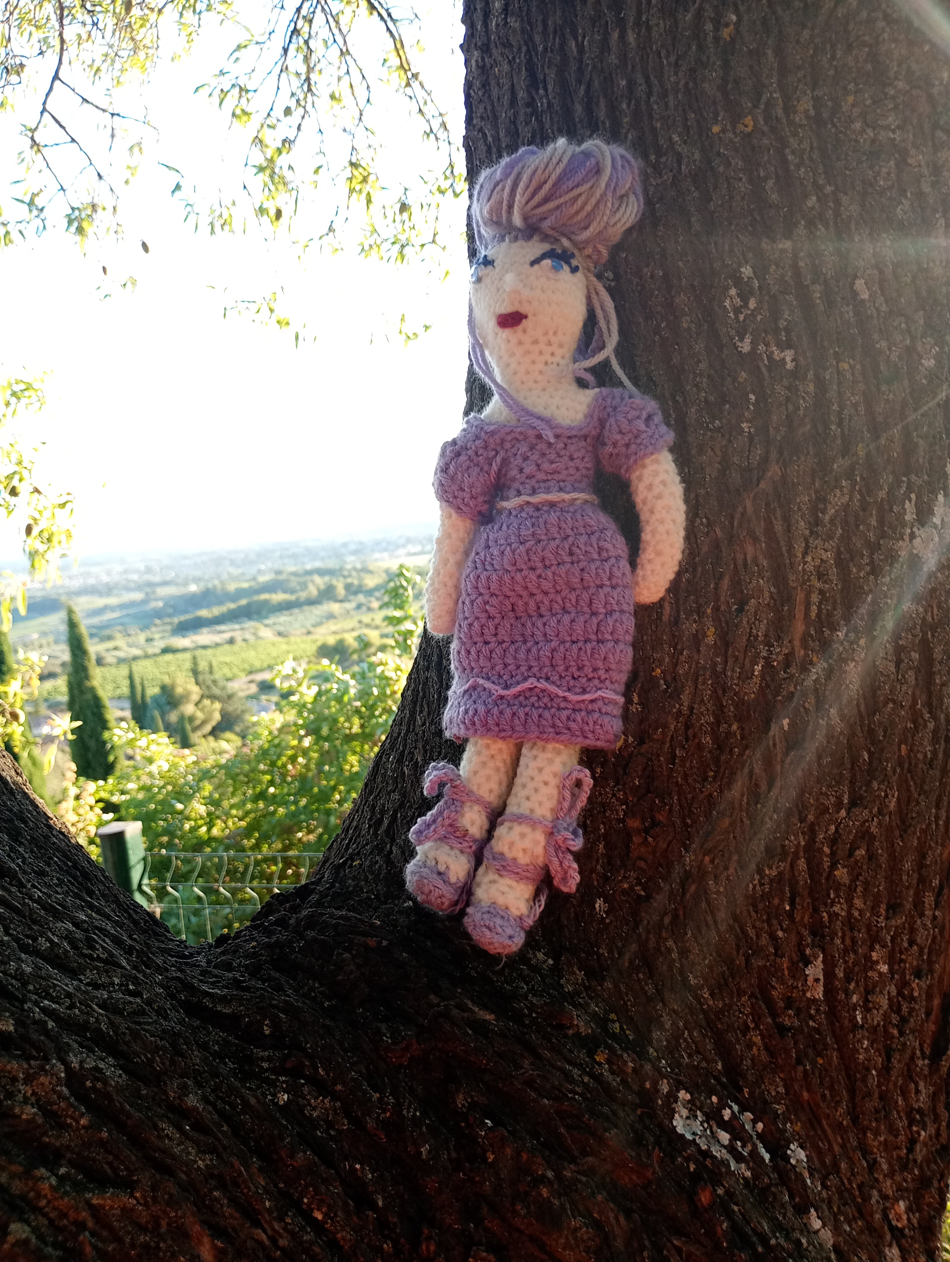 Poupe legend crochet Olha Khokhlova muse Picasso