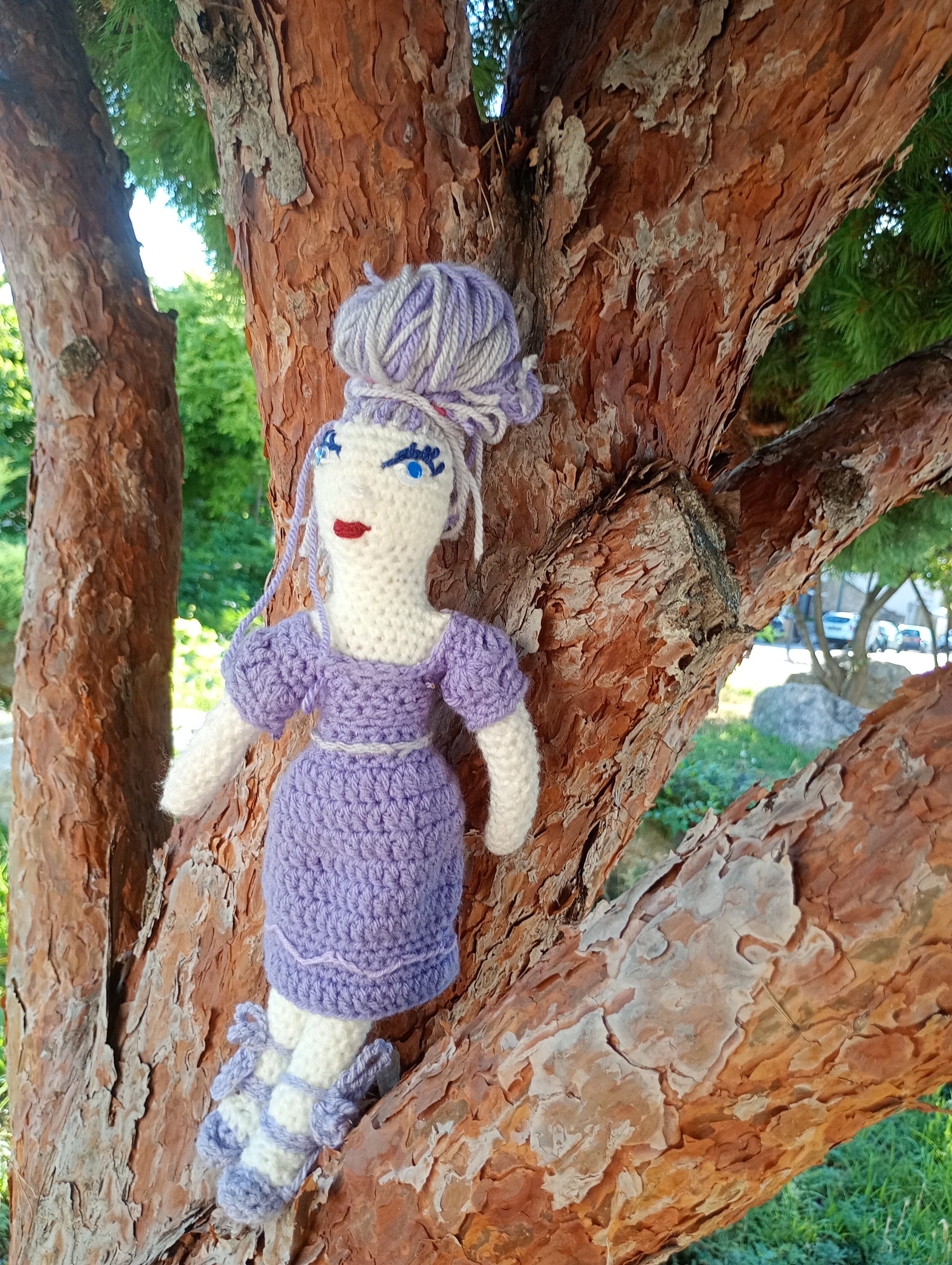 Poupe legend crochet Olha Khokhlova muse Picasso