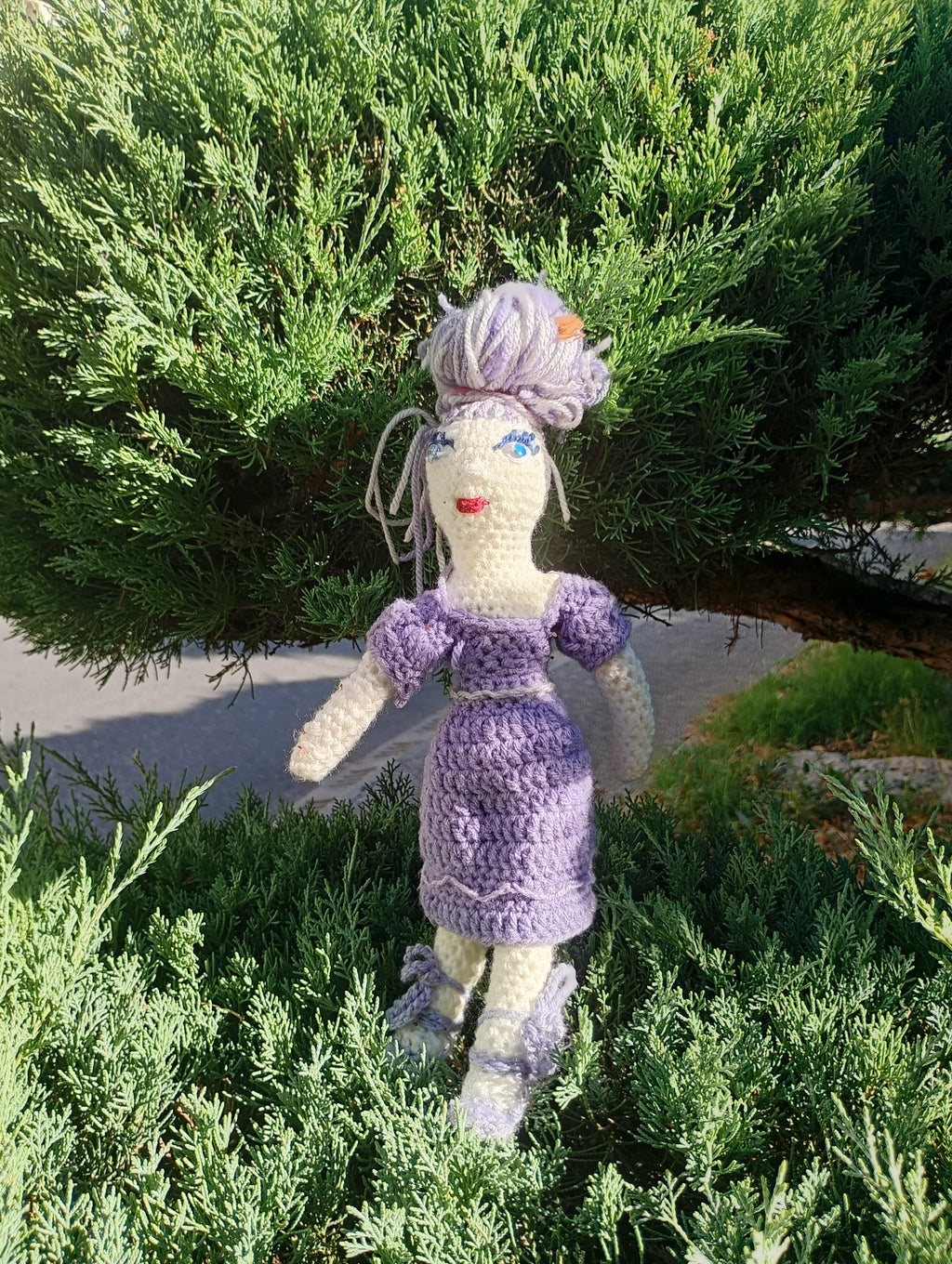 Poupe legend crochet Olha Khokhlova muse Picasso