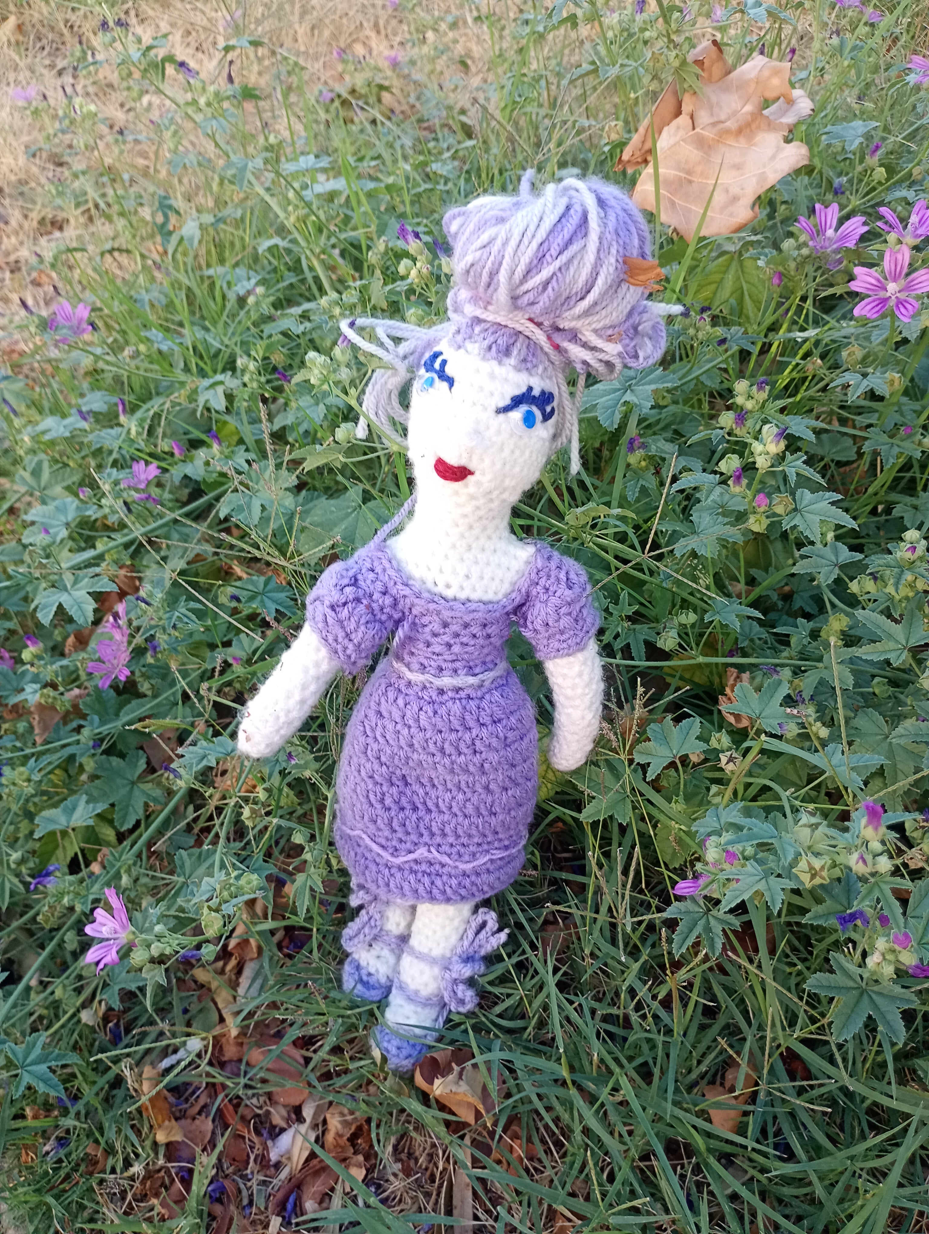 Poupe legend crochet Olha Khokhlova muse Picasso