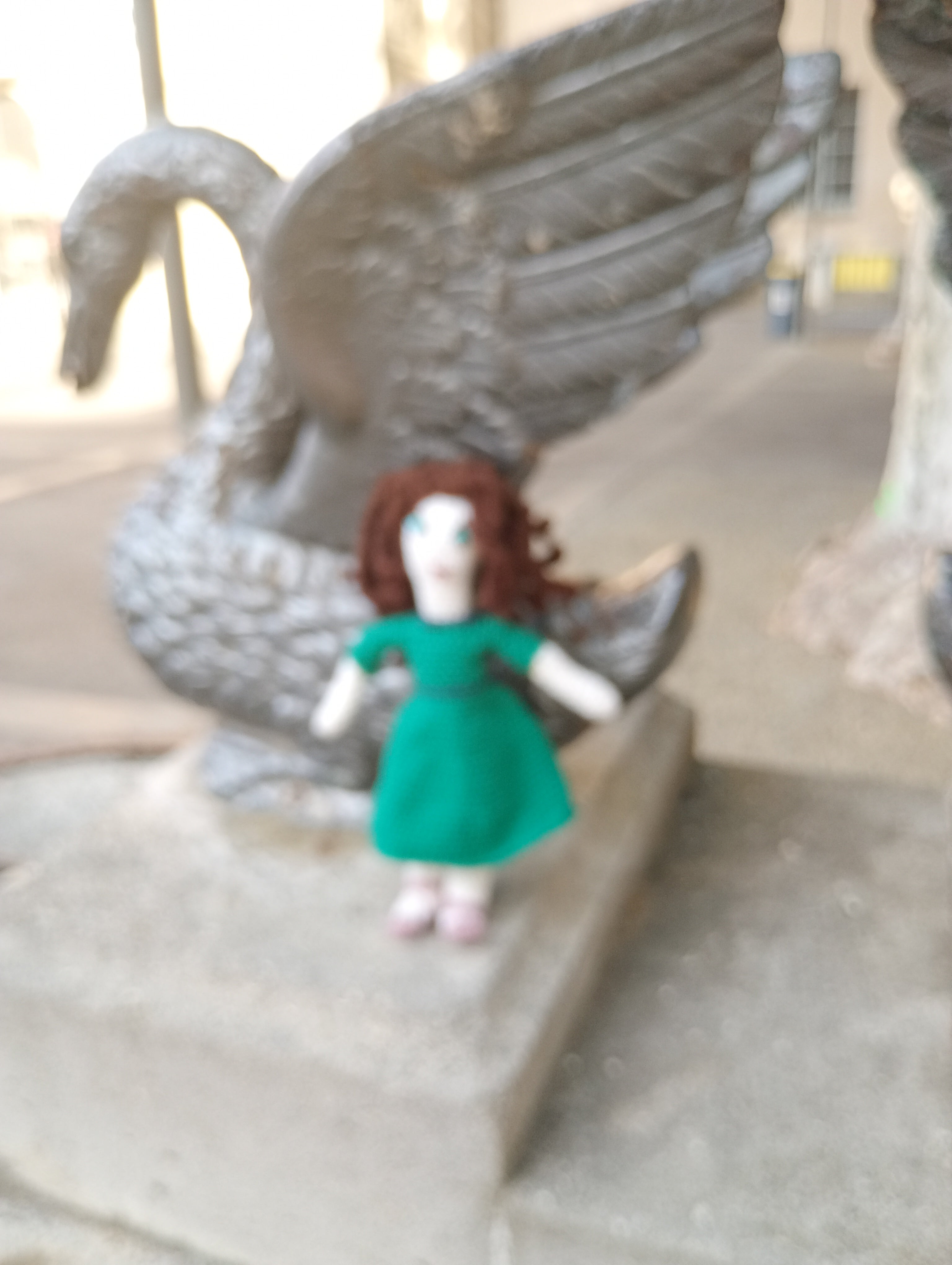 Poupe exsclusive crochet  Jacqueline Roque 35cm