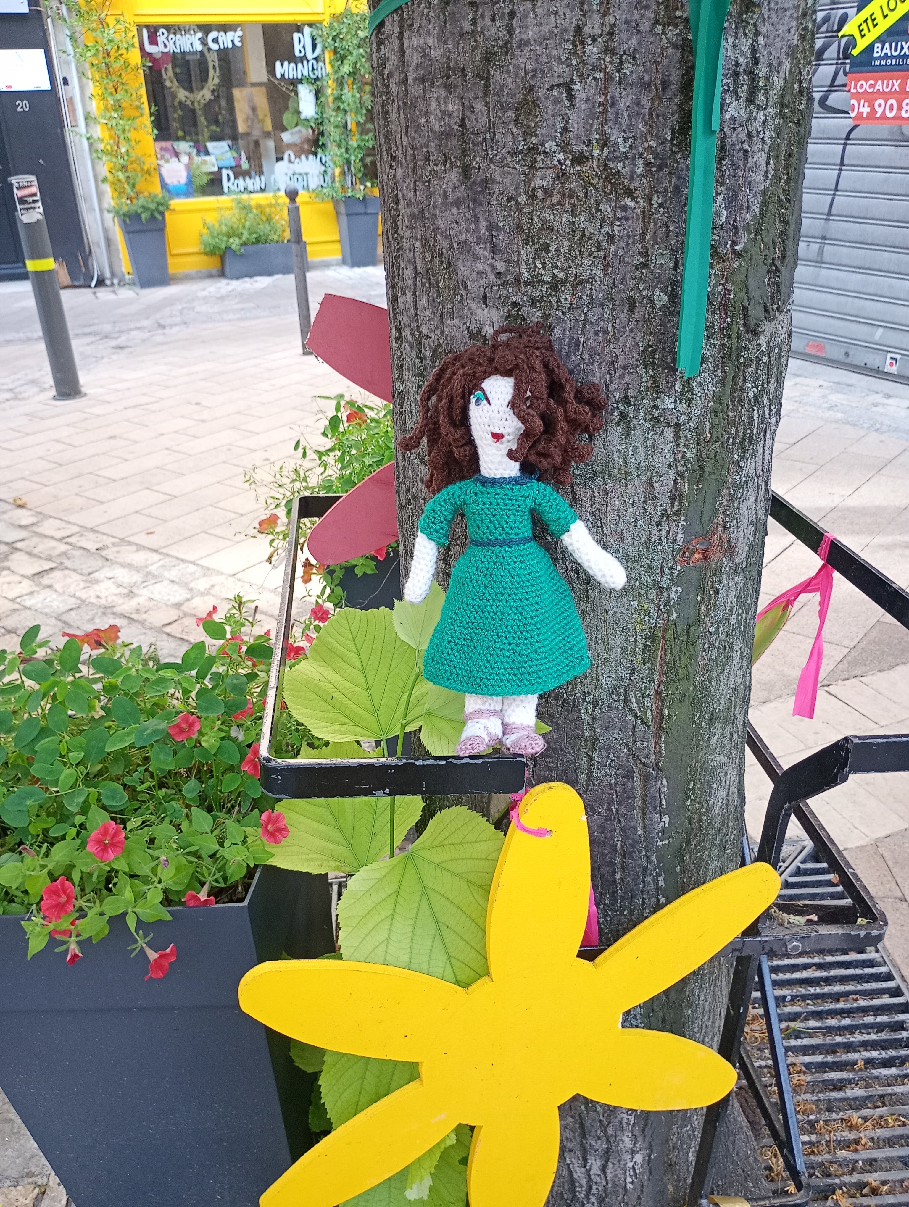 Poupe exsclusive crochet  Jacqueline Roque 35cm