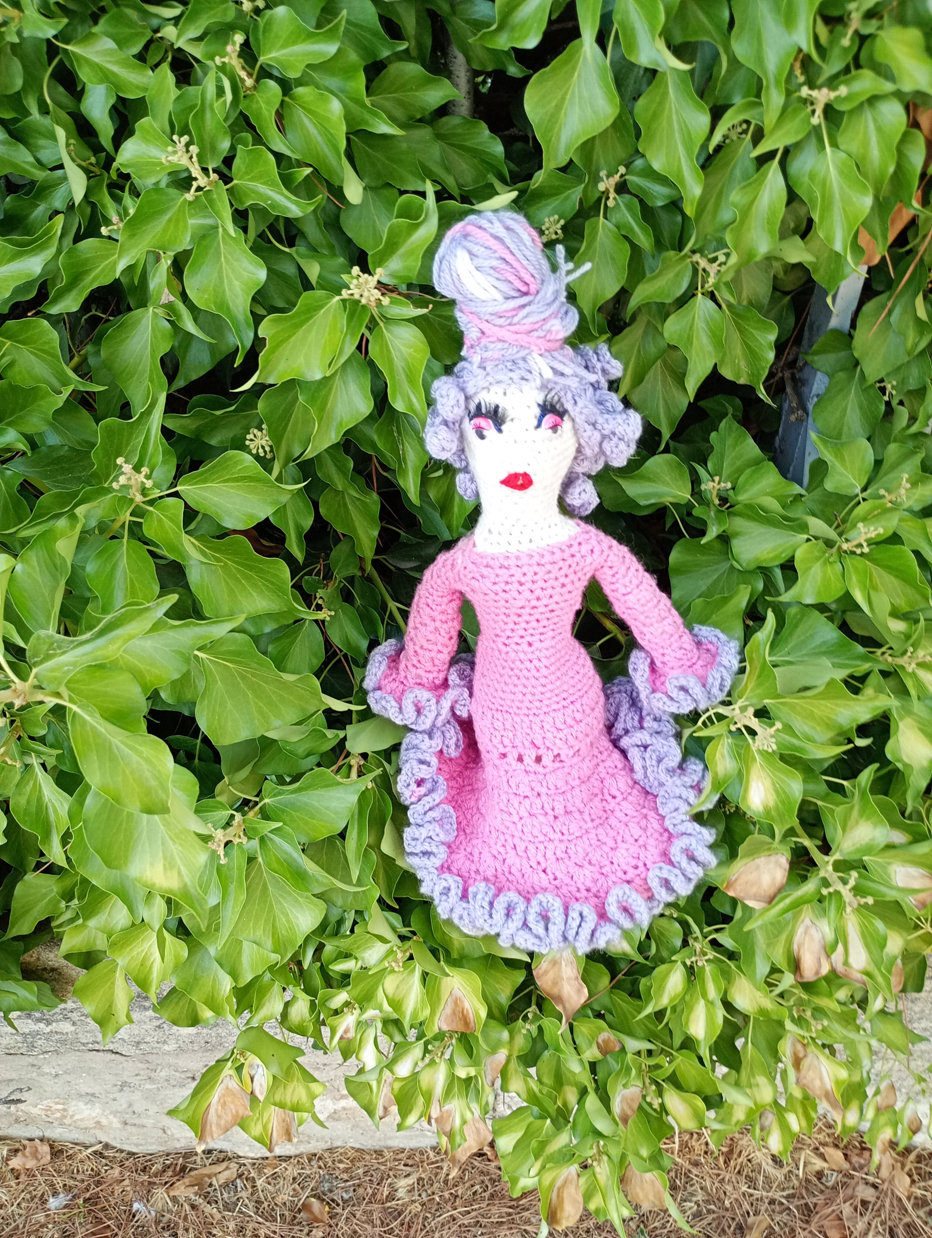 Poupe exsclusive crochet Dresm Kepper 35cm