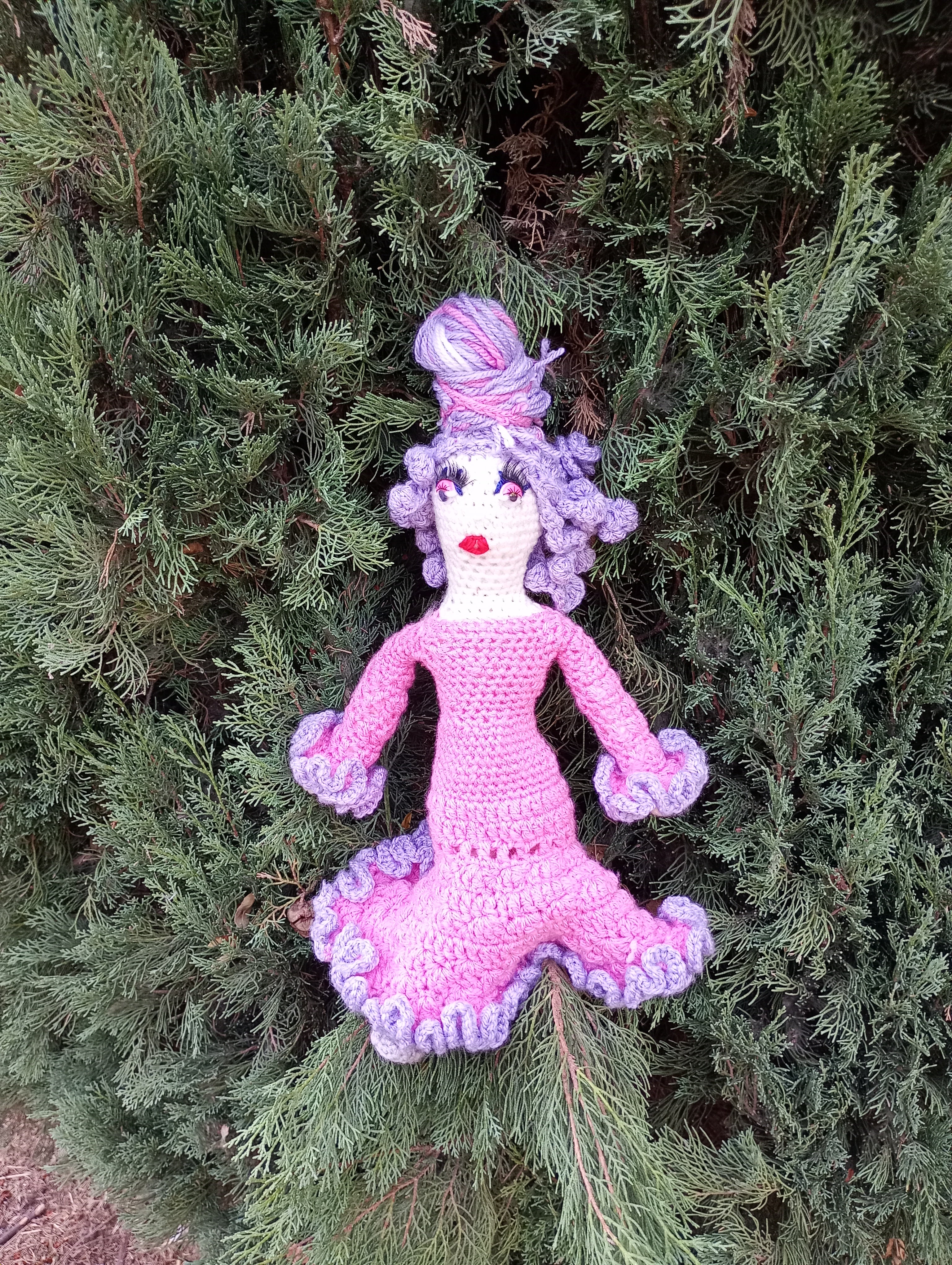 Poupe exsclusive crochet Dresm Kepper 35cm