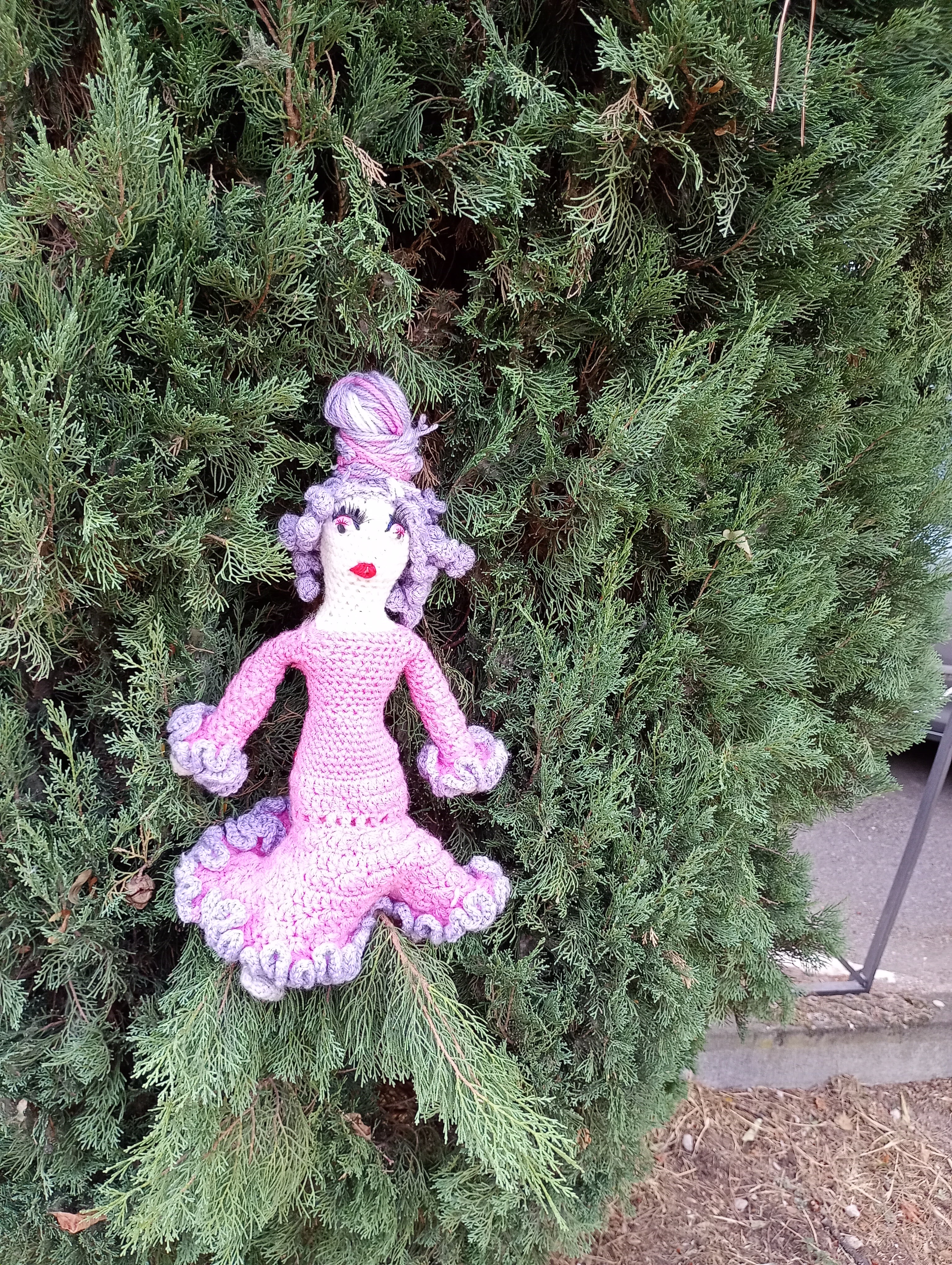 Poupe exsclusive crochet Dresm Kepper 35cm