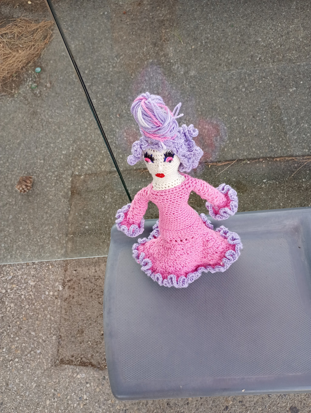 Poupe exsclusive crochet Dresm Kepper 35cm