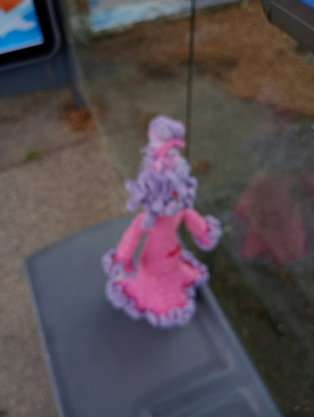 Poupe exsclusive crochet Dresm Kepper 35cm